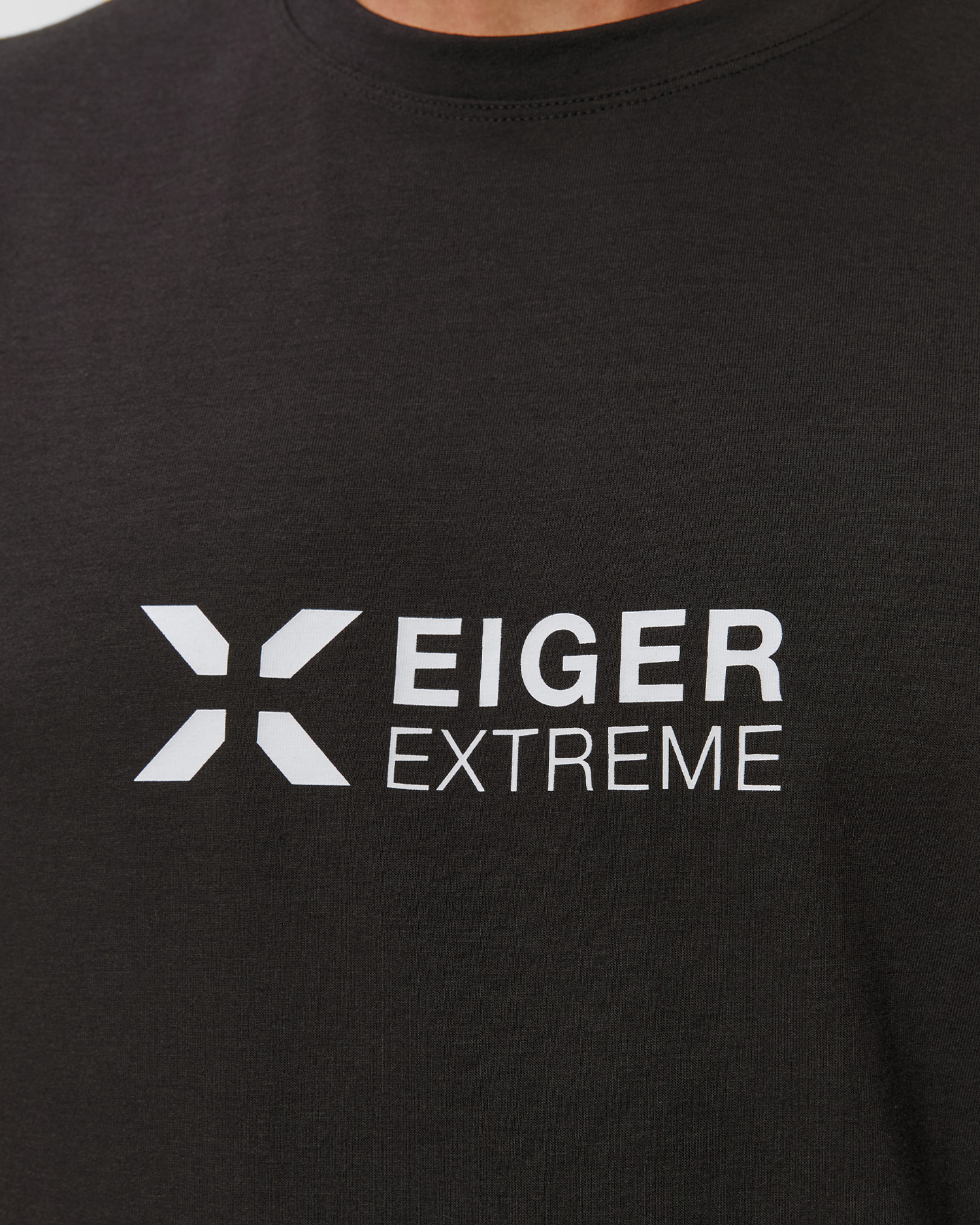 T-shirt męski Mammut Eiger Logo T-shirt Men czarny