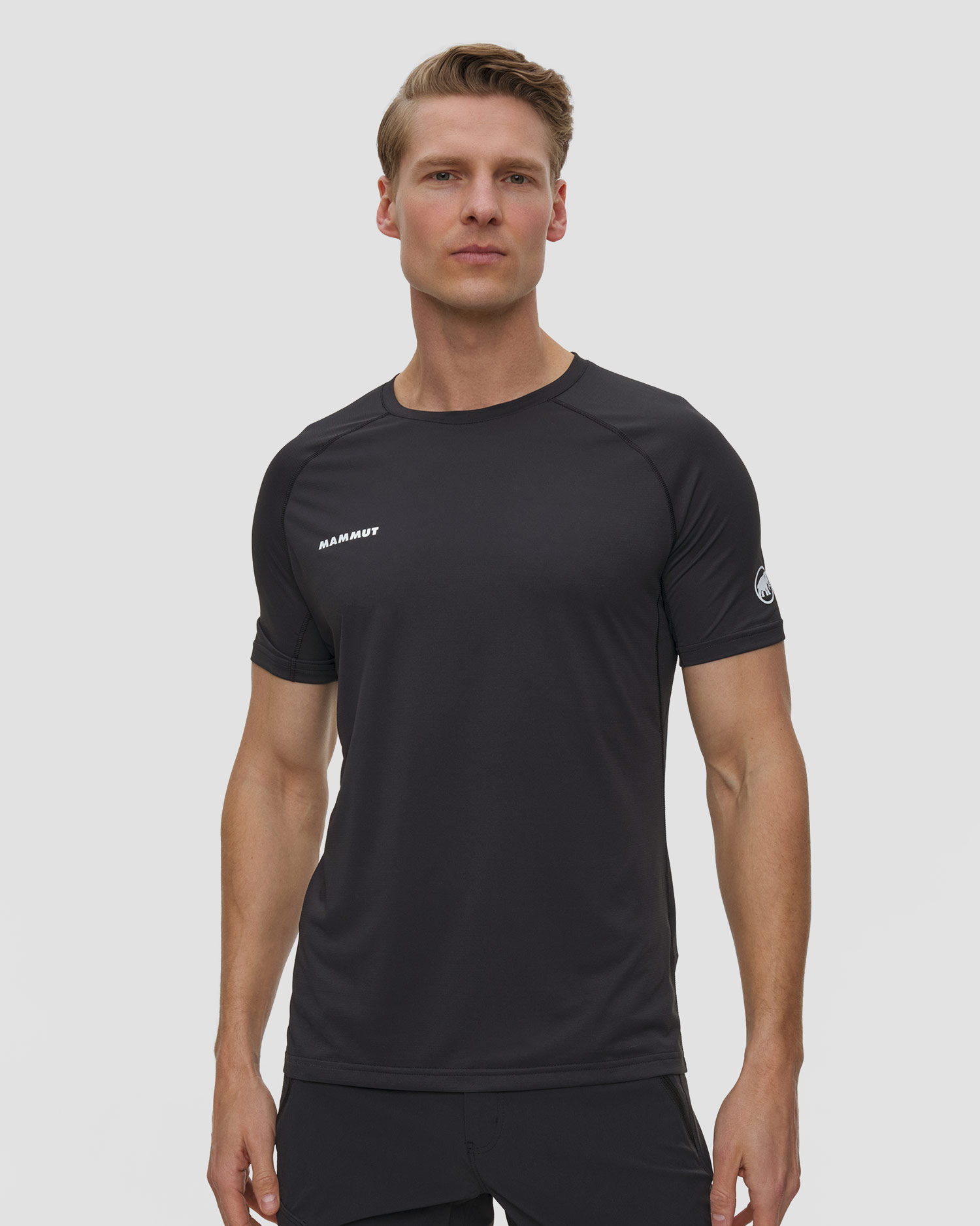 Tricou tehnic pentru bărbați Mammut Ducan FL T-Shirt negru
