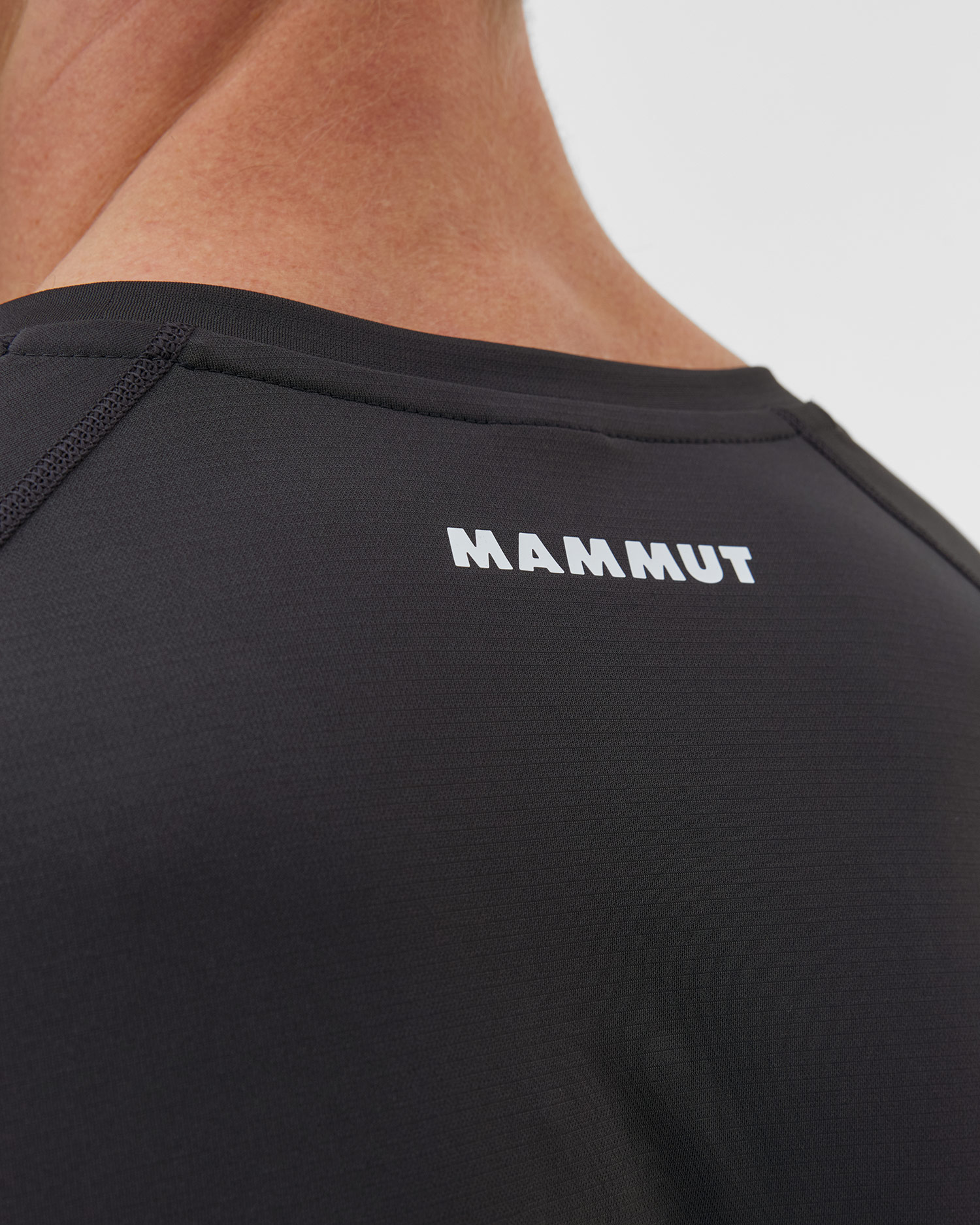 Tricou tehnic pentru bărbați Mammut Ducan FL T-Shirt negru