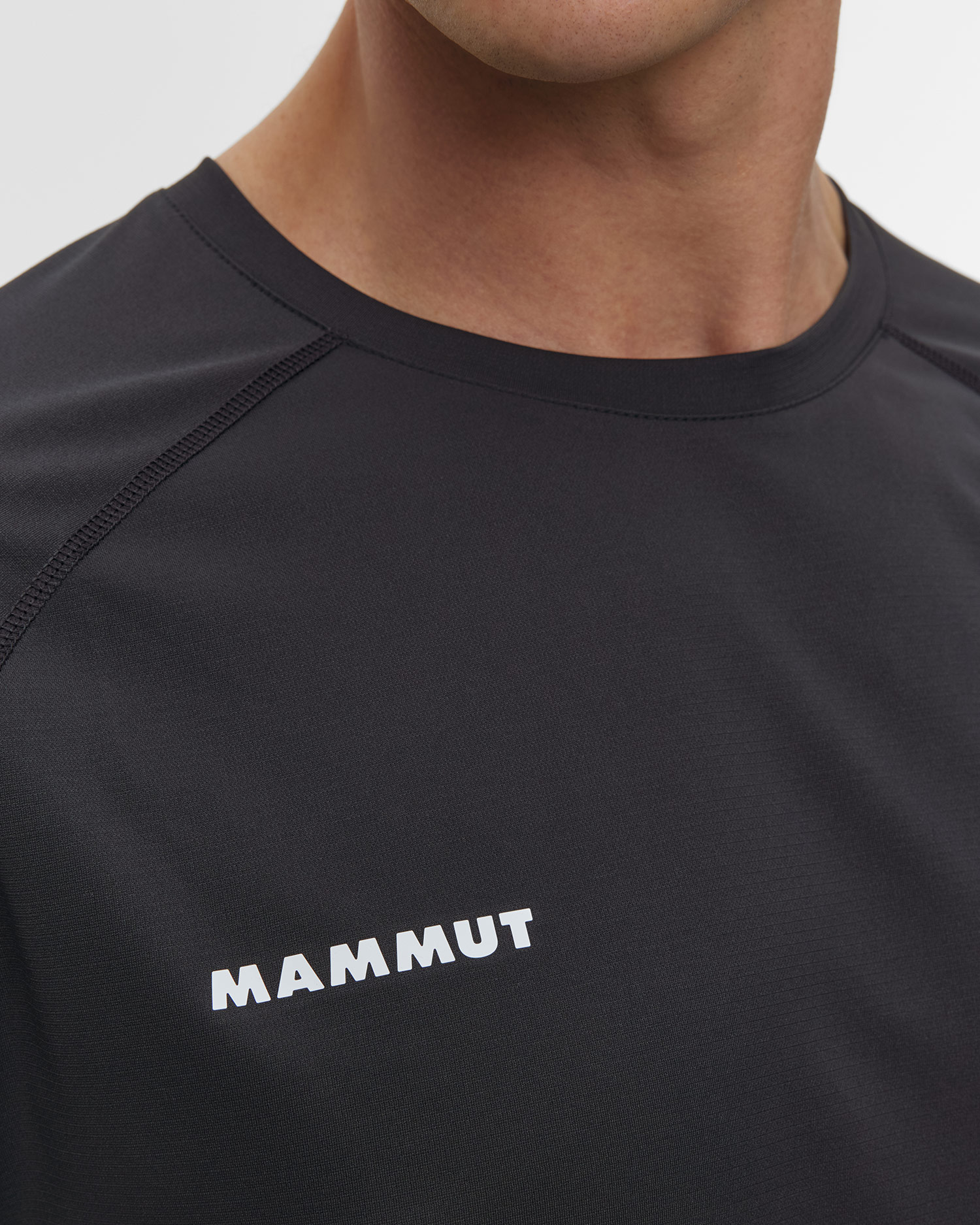 Tricou tehnic pentru bărbați Mammut Ducan FL T-Shirt negru