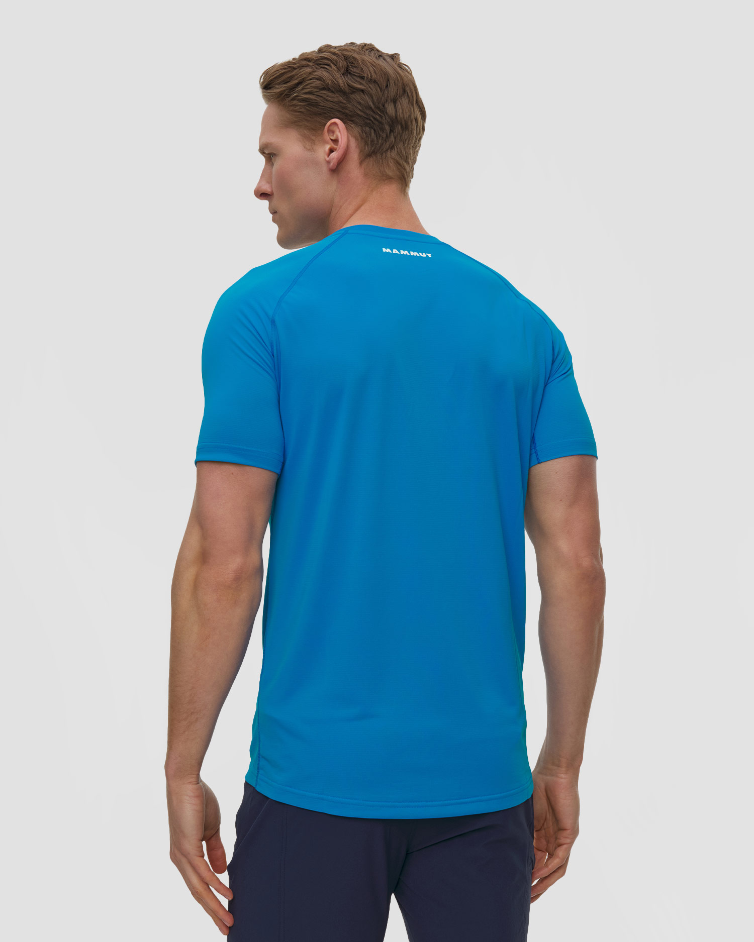 Tricou tehnic pentru bărbați Mammut Ducan FL T-Shirt albastru