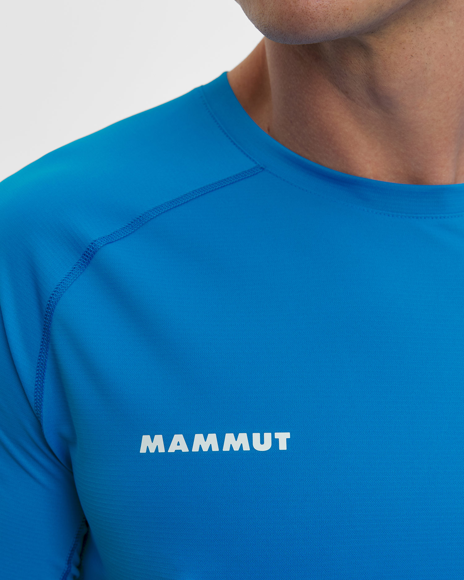 Tricou tehnic pentru bărbați Mammut Ducan FL T-Shirt albastru