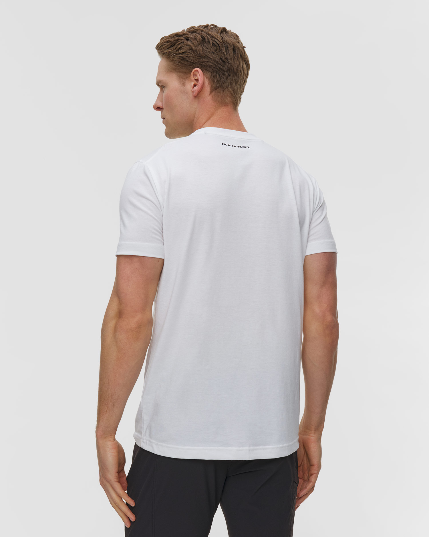 Tricou tehnic pentru bărbați Mammut Mountain T-Shirt Fruendenhorn alb