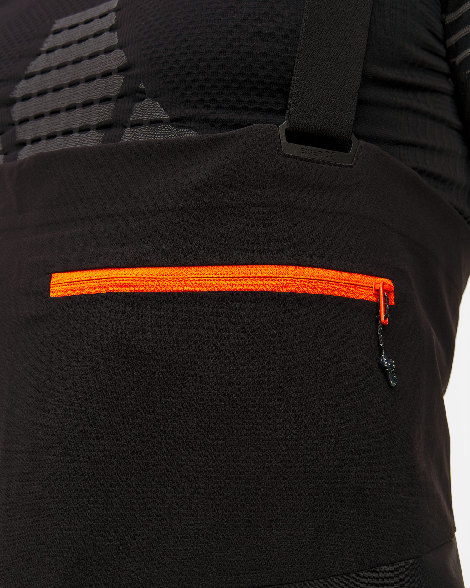 Pantaloni da sci da uomo Mammut Eiger Free Pro HS Bib Pants Men neri