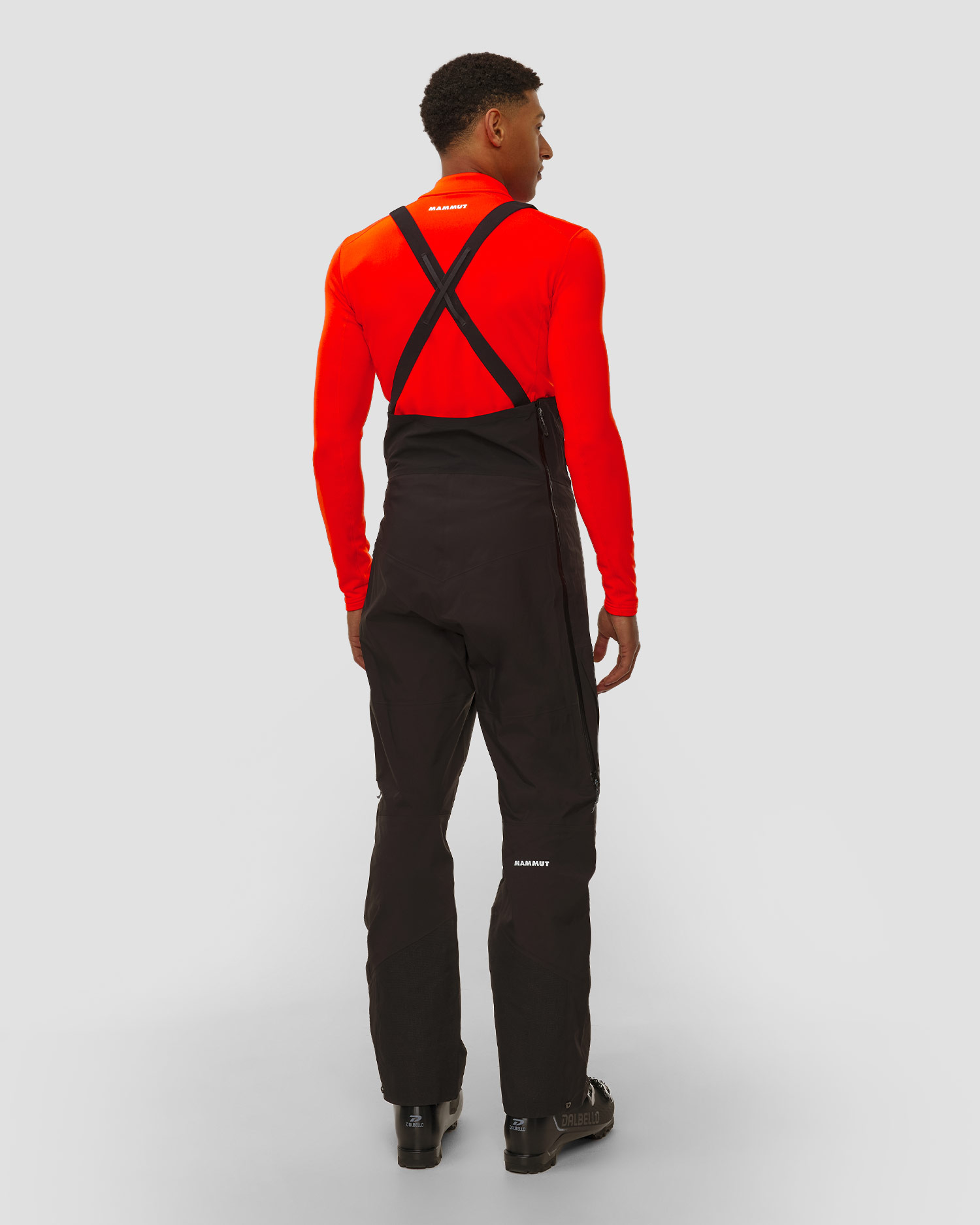 Pantaloni da sci da uomo Mammut Haldigrat HS BIB Pants Men neri