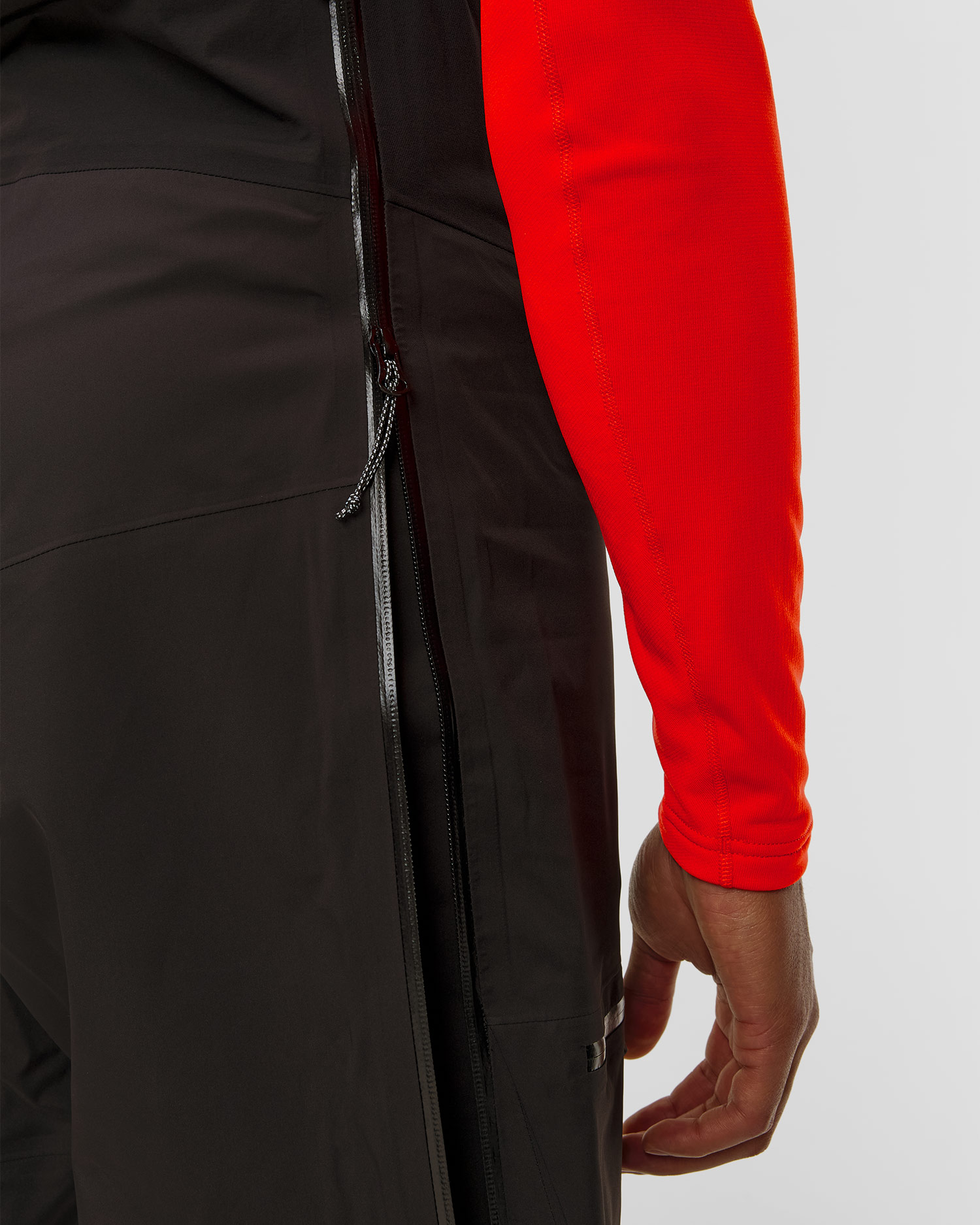 Pantaloni da sci da uomo Mammut Haldigrat HS BIB Pants Men neri