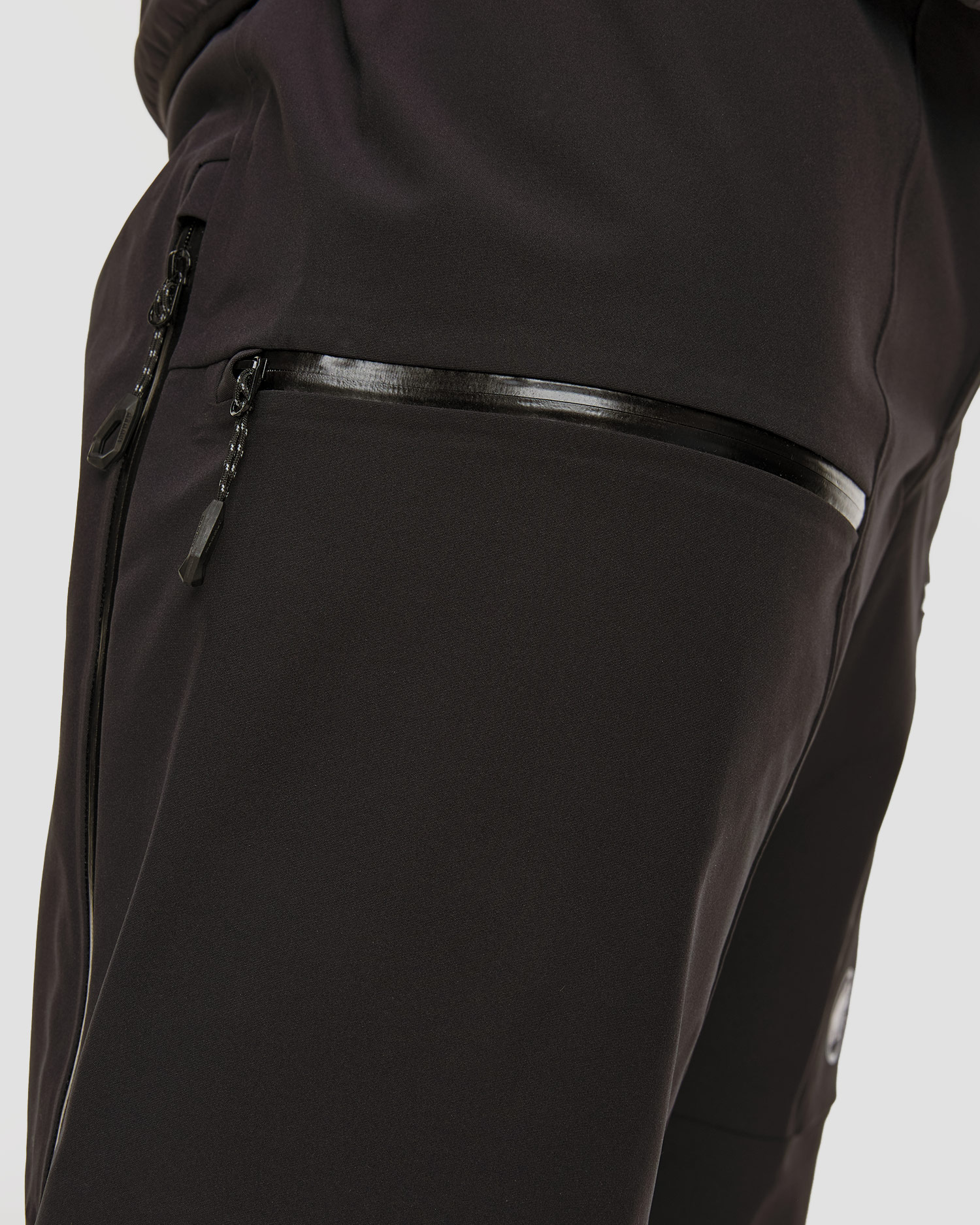 Pantalon de ski noir pour hommes Mammut Stoney HS Pants Men