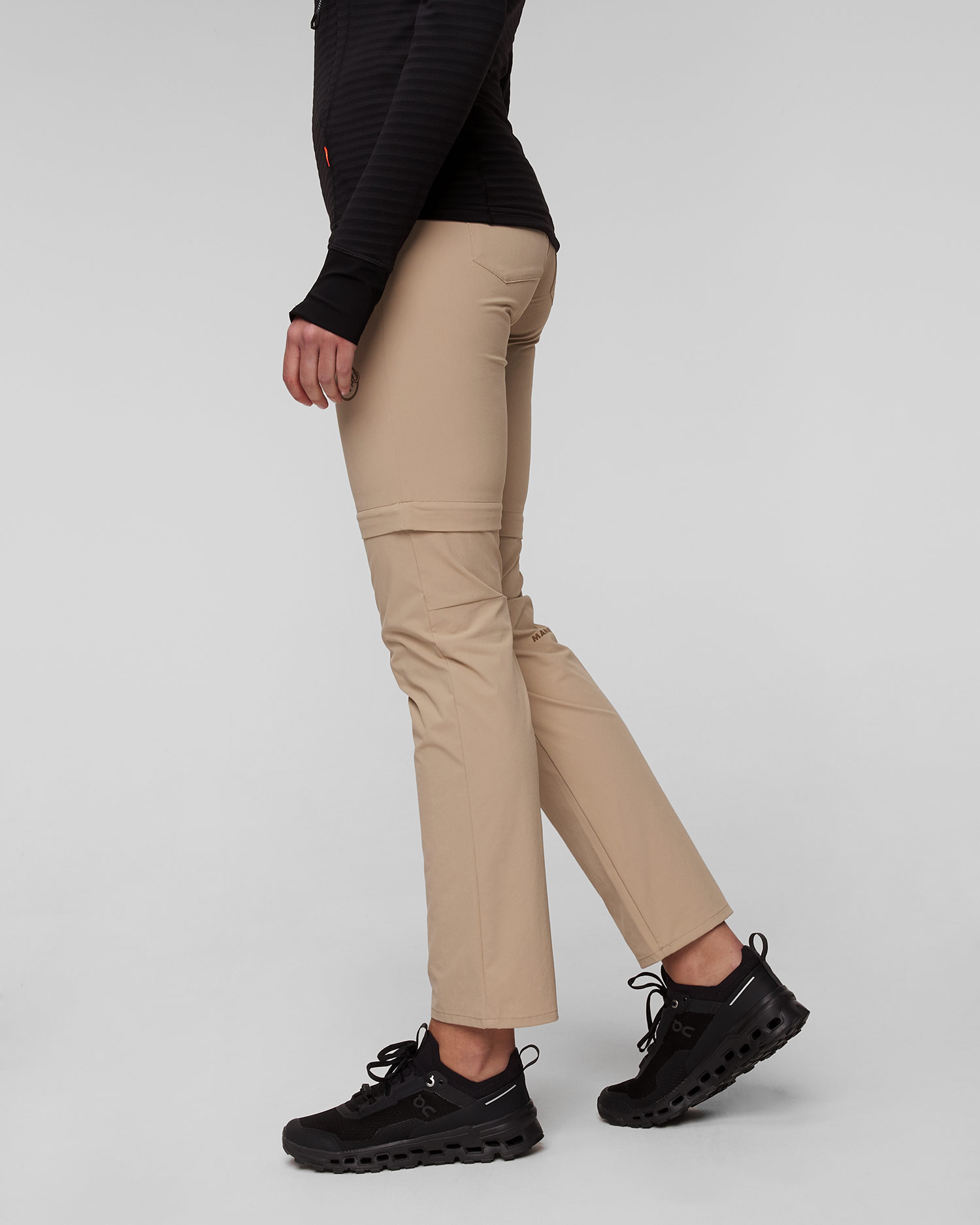 Pantaloni de drumeție 2 în 1 pentru femei Mammut Runbold Zip Off 