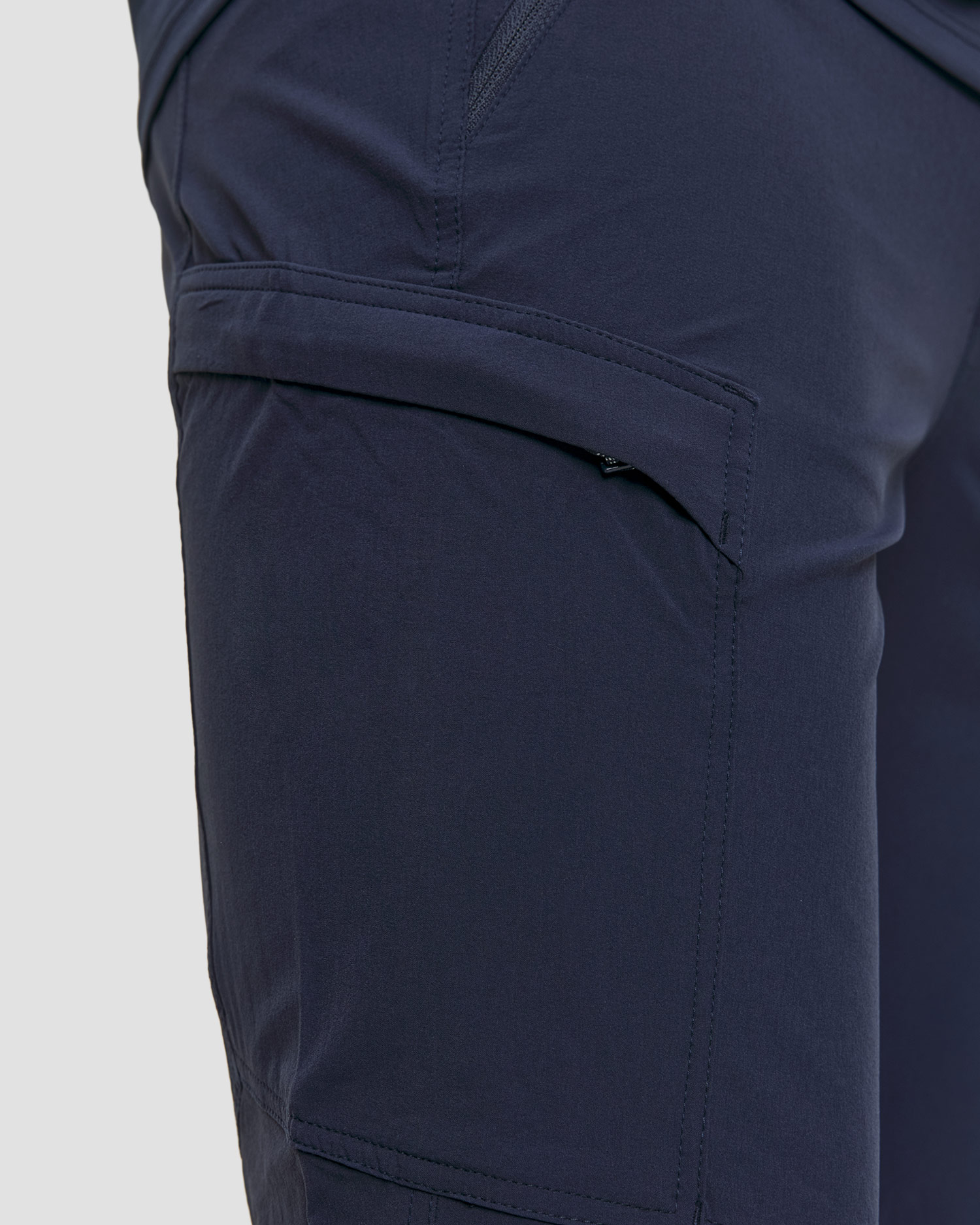 Pantalon de trekking bleu marine pour hommes Mammut Runbold IV Pants