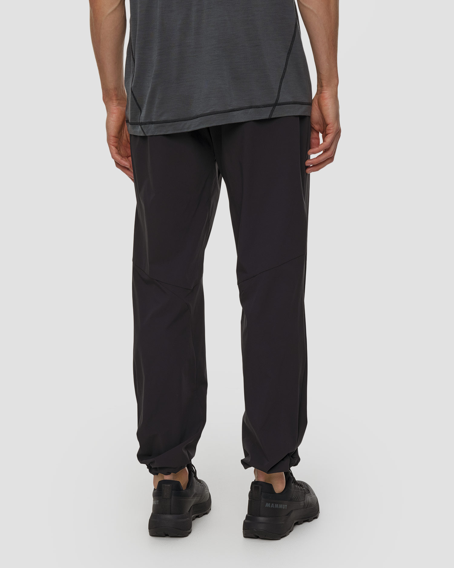 Pantaloni de trekking pentru bărbați Mammut Hiking Patrol x Mammut Light Pants negri