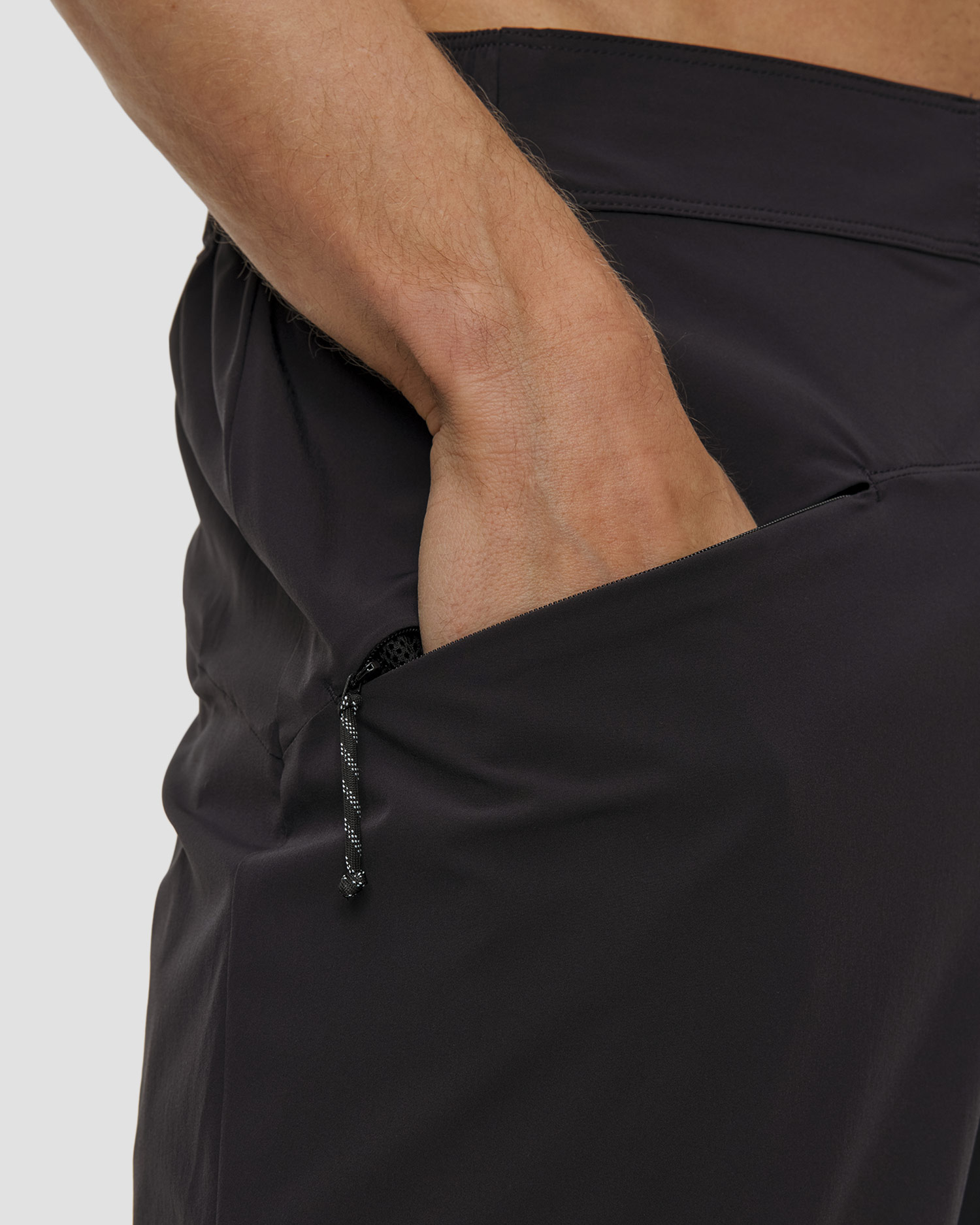Pantaloni de trekking pentru bărbați Mammut Hiking Patrol x Mammut Light Pants negri