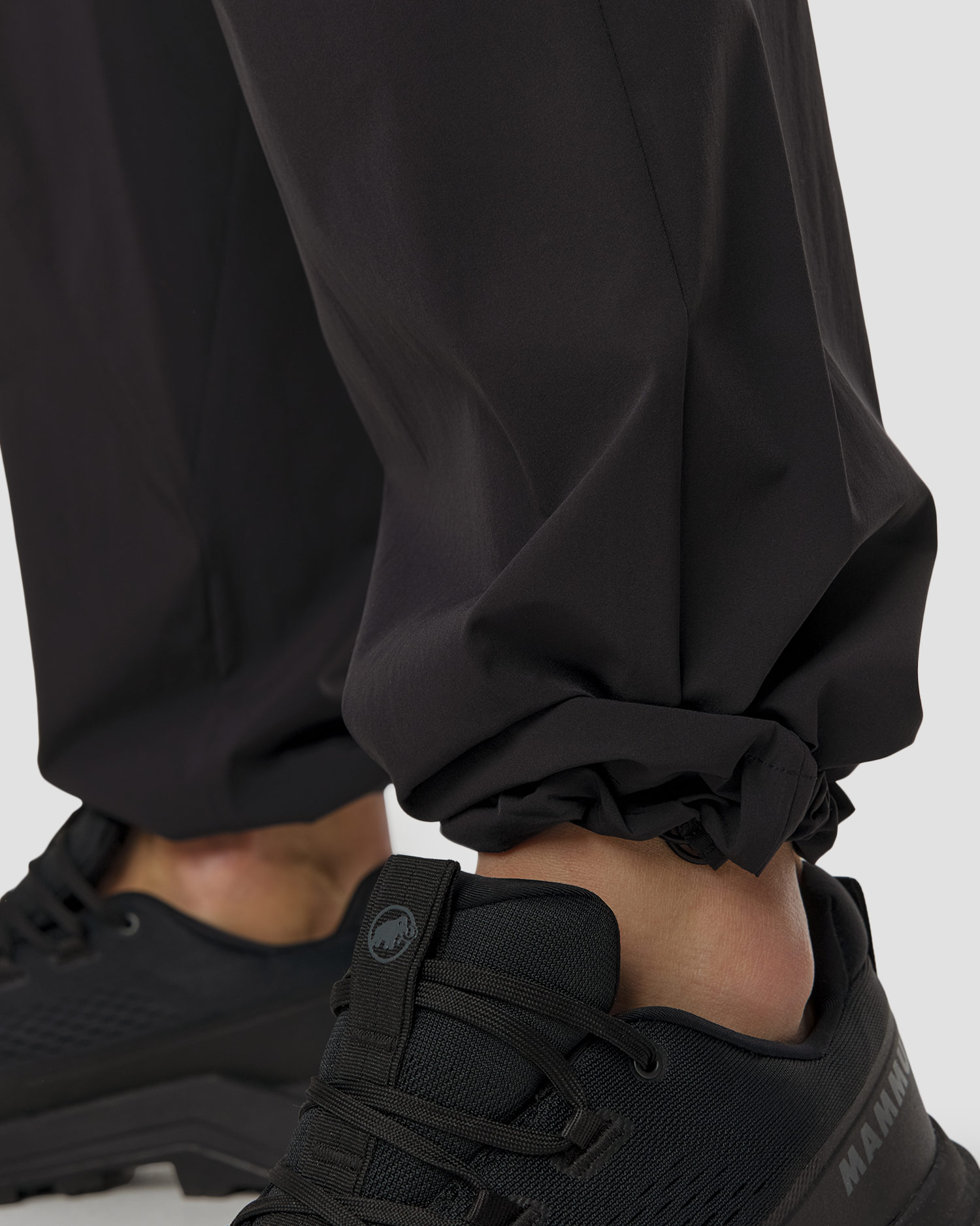 Pantalon de trekking noir pour hommes Mammut Hiking Patrol x Mammut Light Pants