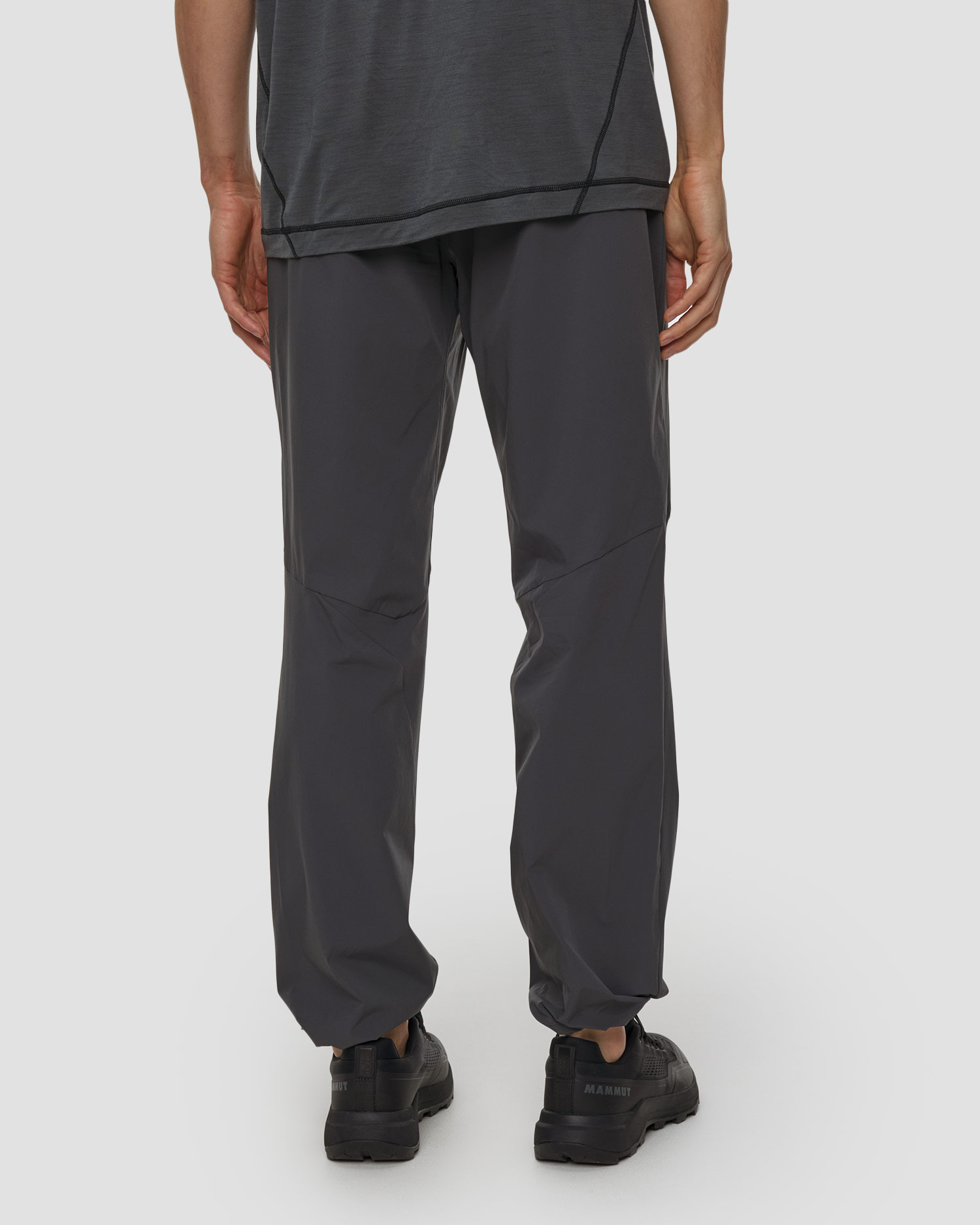 Pantaloni de trekking pentru bărbați Mammut Hiking Patrol x Mammut Light Pants negri