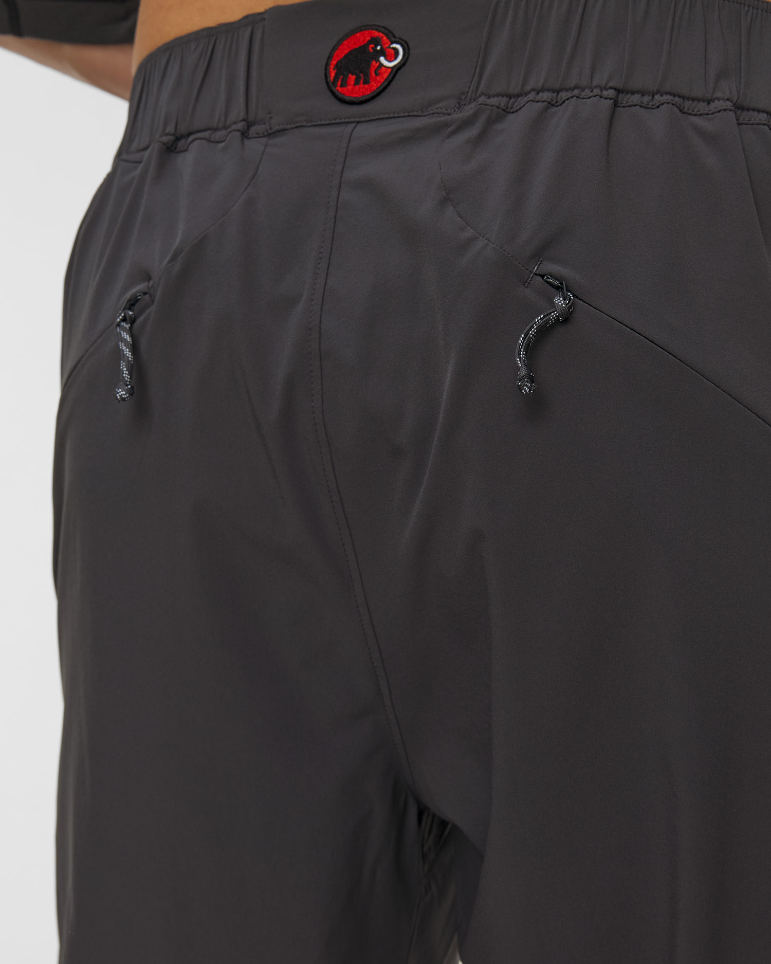 Pantalon de trekking gris pour hommes Mammut Hiking Patrol x Mammut Light Pants
