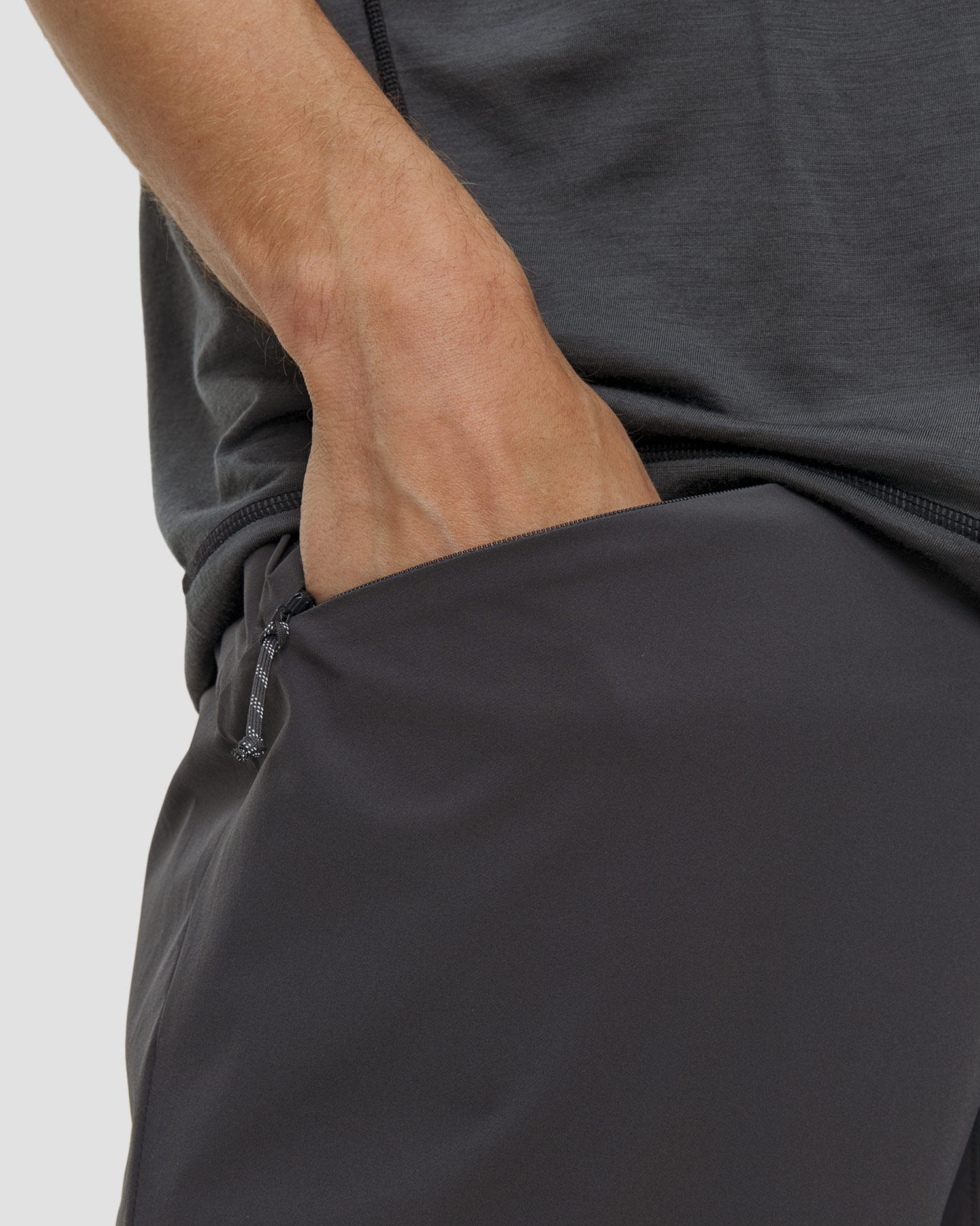 Pantaloni de trekking pentru bărbați Mammut Hiking Patrol x Mammut Light Pants negri