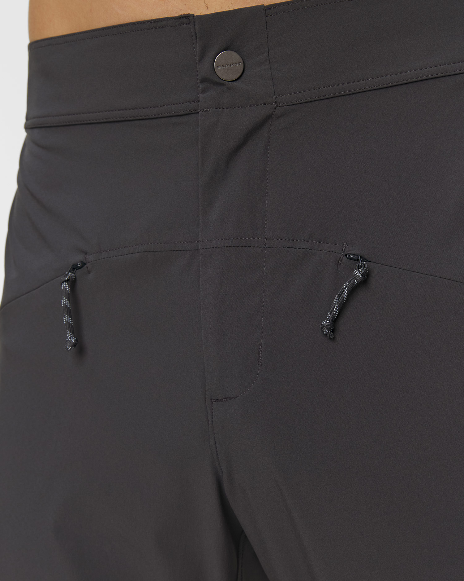 Pantalon de trekking gris pour hommes Mammut Hiking Patrol x Mammut Light Pants