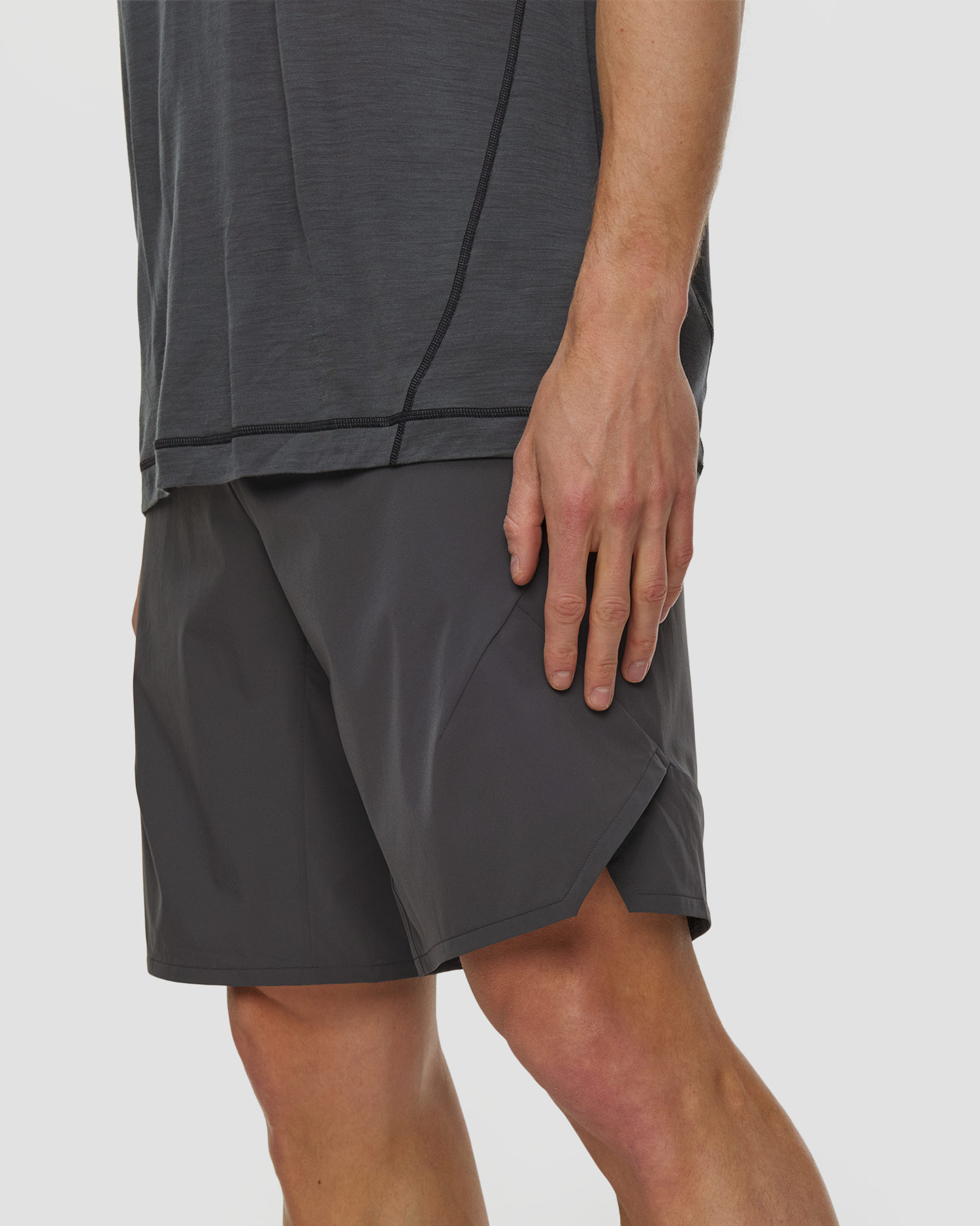 Pantaloni scurți de trekking pentru bărbați Mammut Hiking Patrol x Mammut Light Shorts gri
