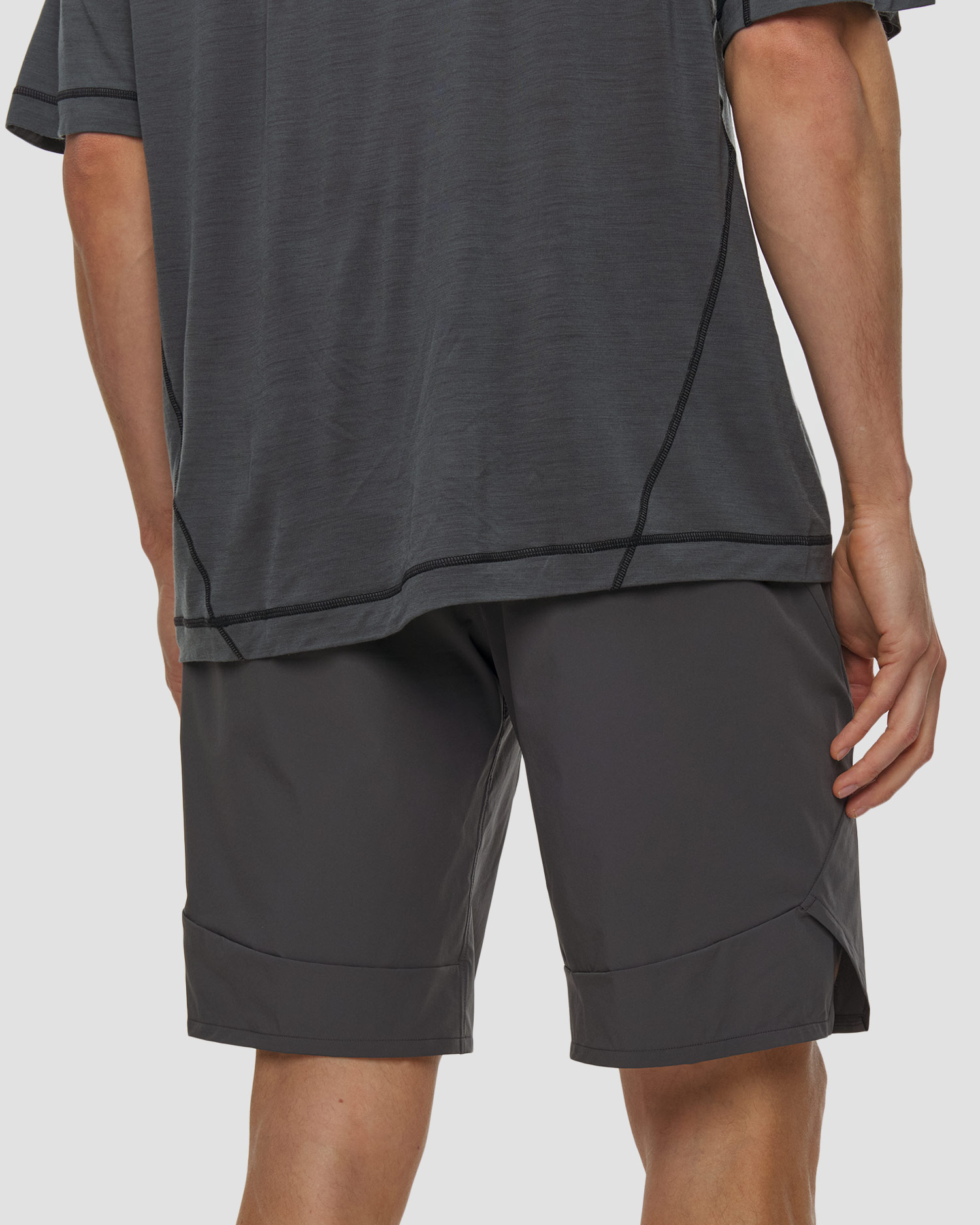 Pantaloni scurți de trekking pentru bărbați Mammut Hiking Patrol x Mammut Light Shorts gri