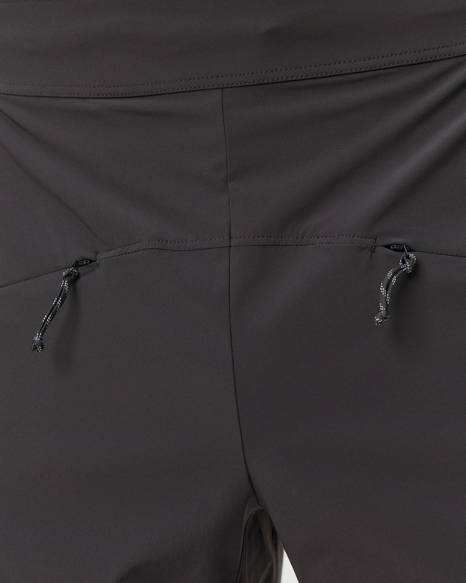 Short de trekking gris pour hommes Mammut Hiking Patrol x Mammut Light Shorts