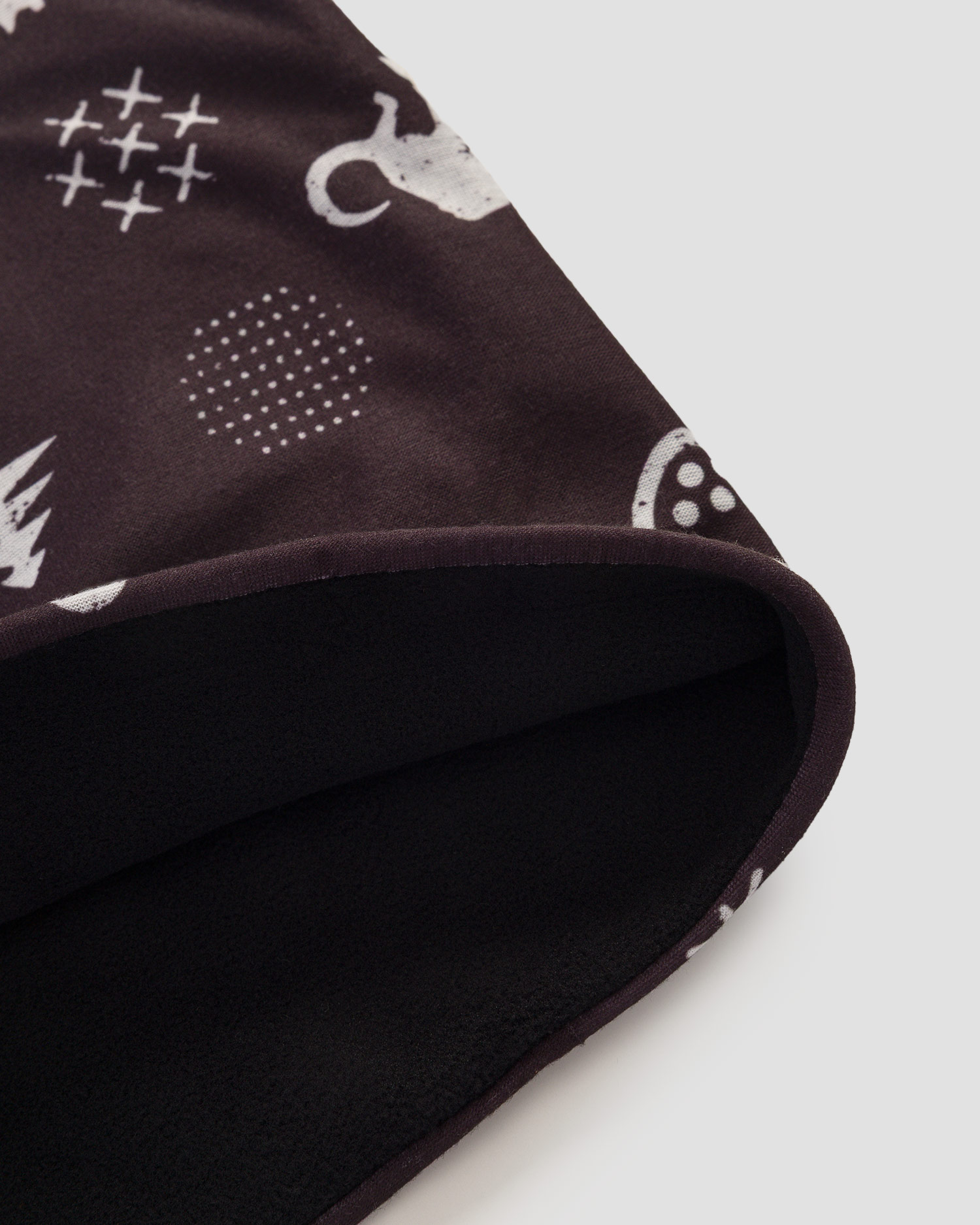 Cache cou Mammut Fleece Neck Gaiter noir