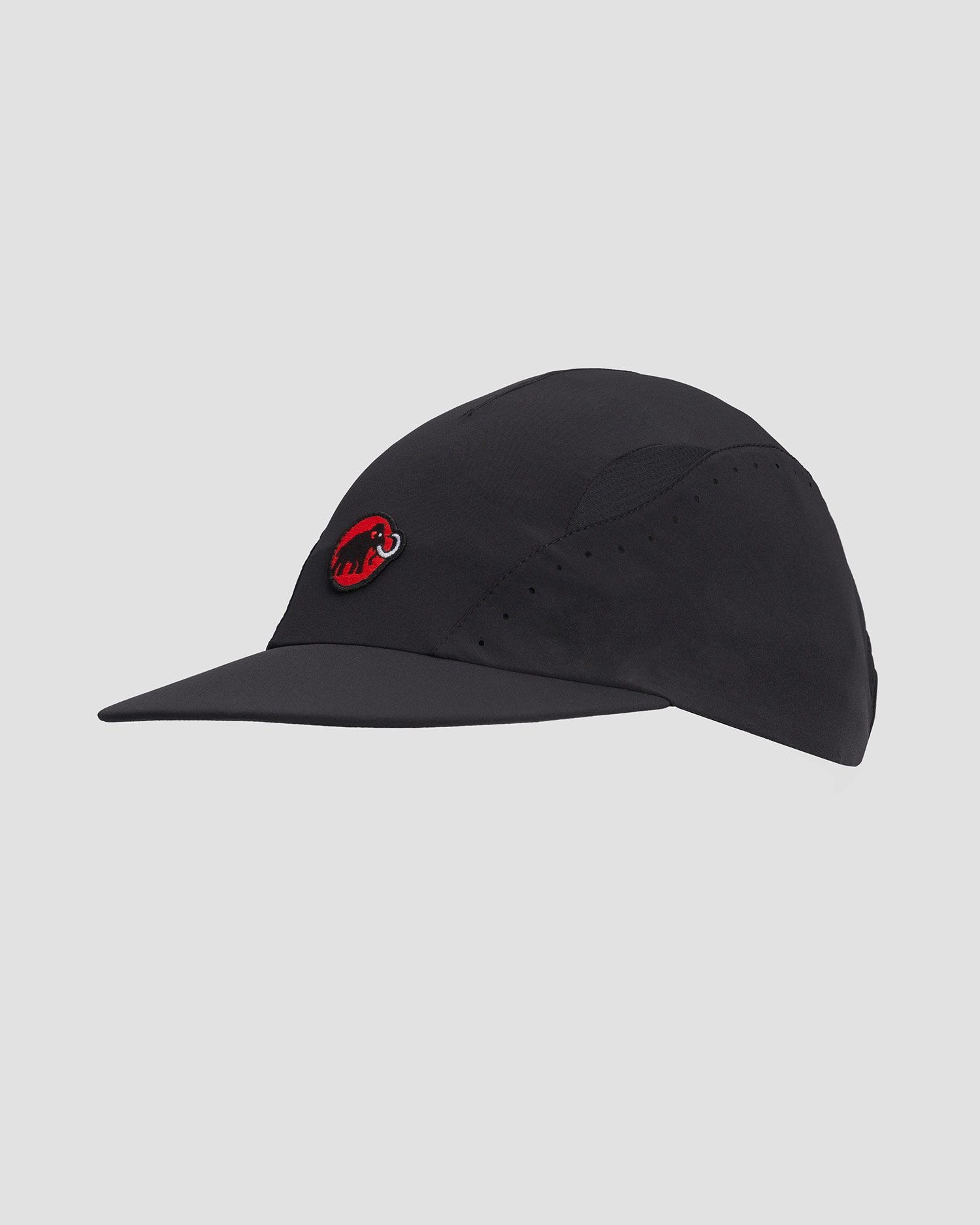 Casquette noire Mammut Hiking Patrol x Mammut Light Cap, Couleur: Czarny
