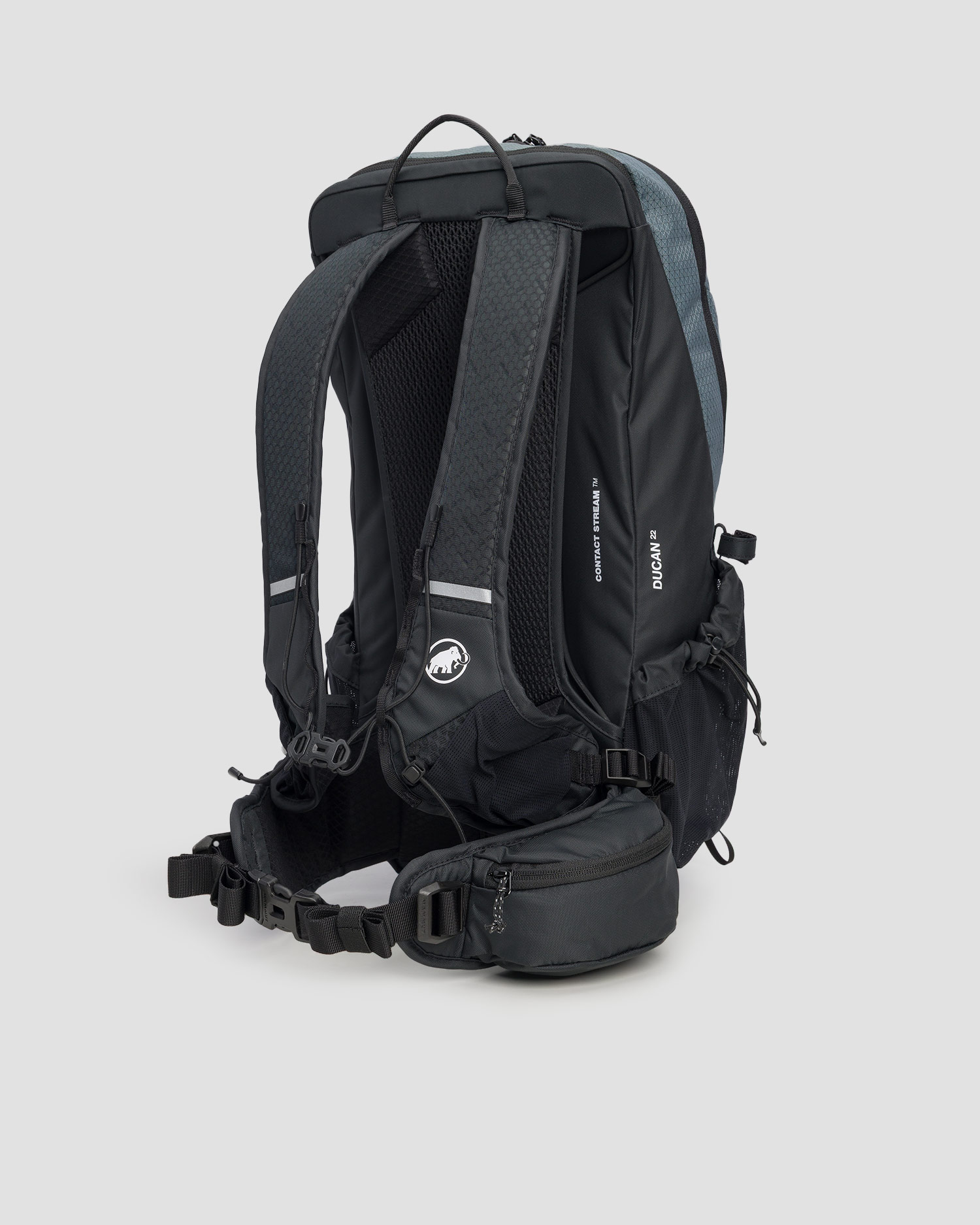 Zaino da escursionismo Mammut Ducan 22 grigio-azzurro e nero