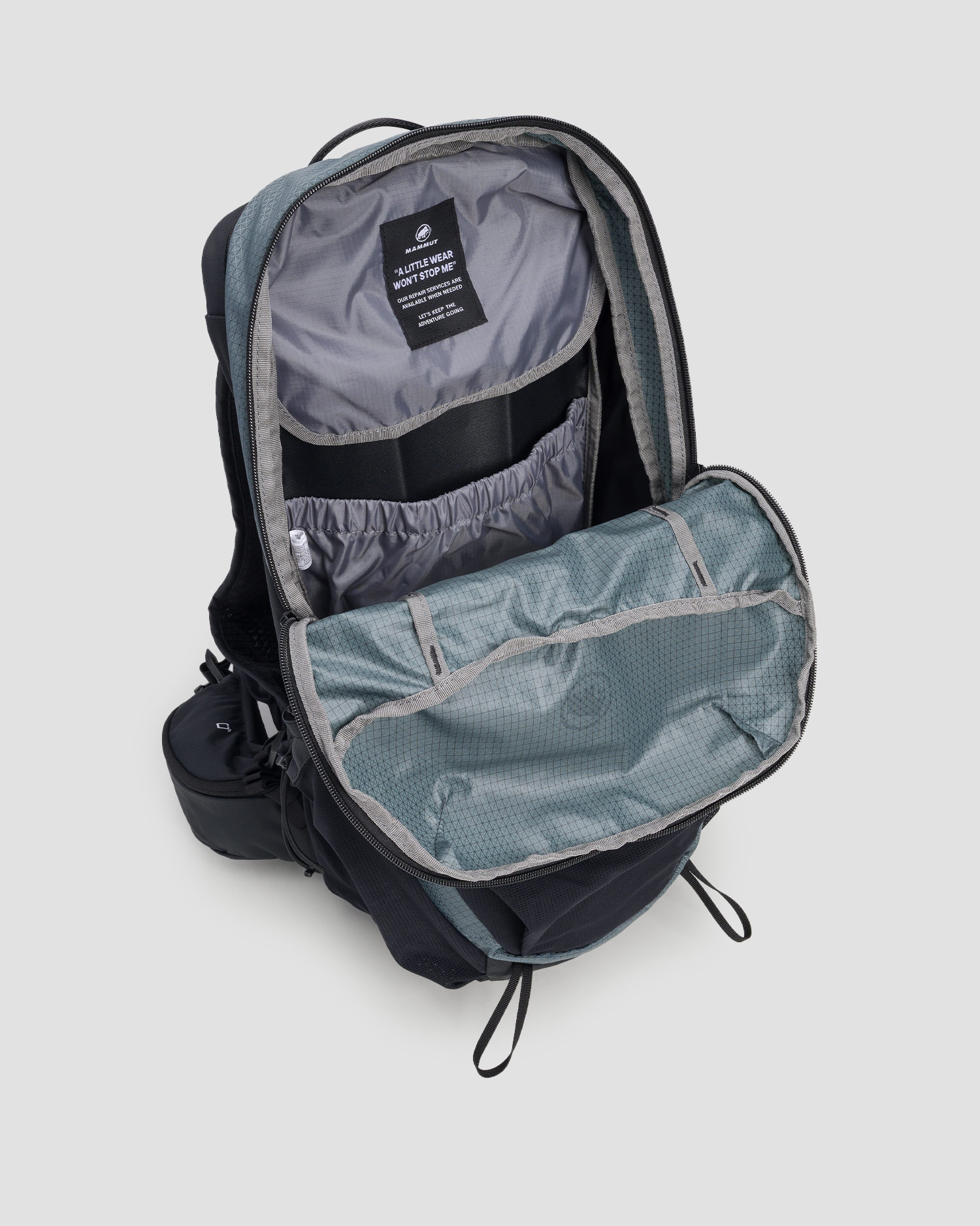 Zaino da escursionismo Mammut Ducan 22 grigio-azzurro e nero