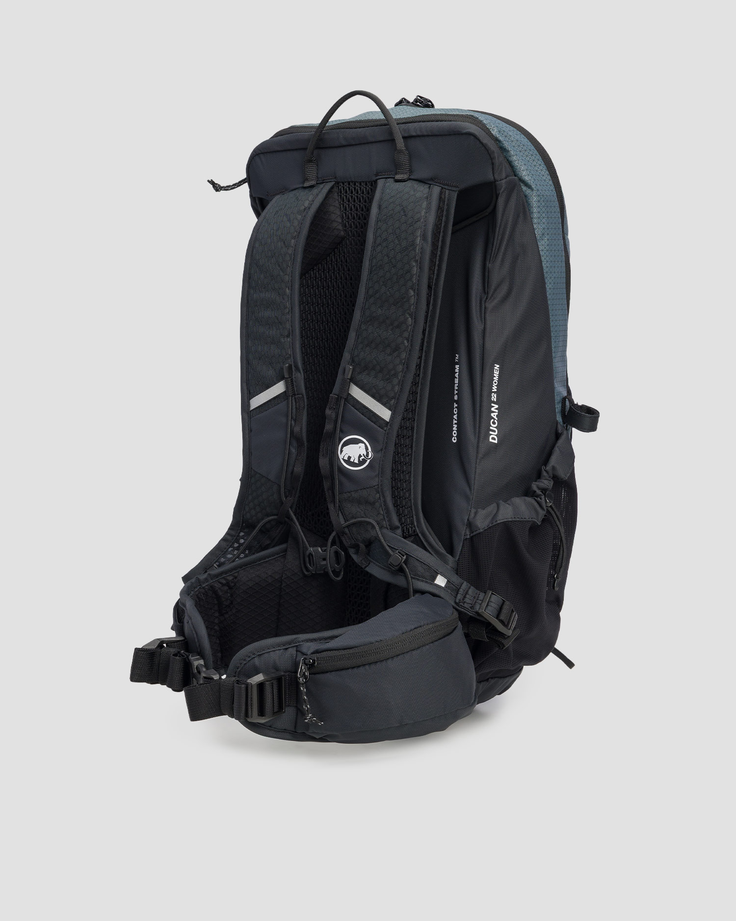 Zaino turistico da donna Mammut Ducan 22 grigio-blu-nero