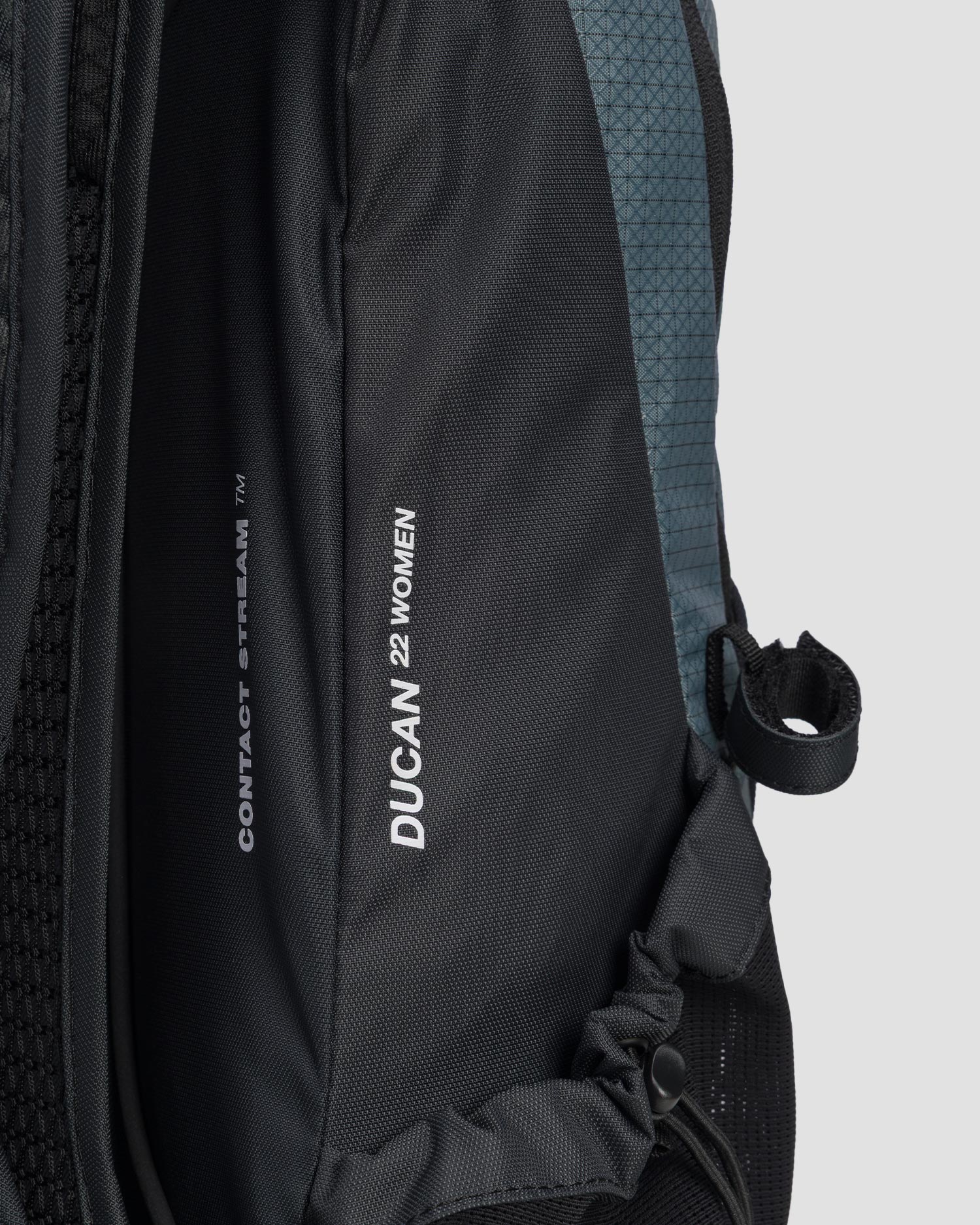 Zaino turistico da donna Mammut Ducan 22 grigio-blu-nero