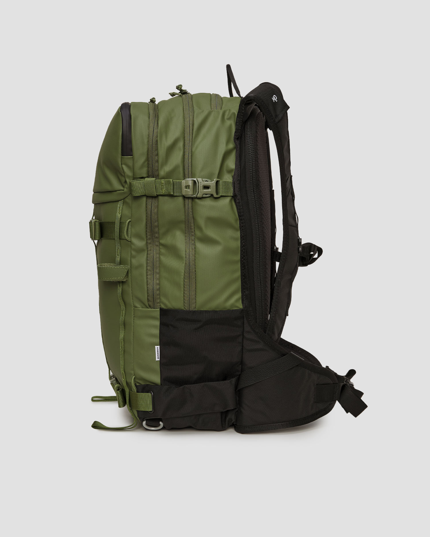 Sac à dos de skitouring vert Mammut Nirvana 28