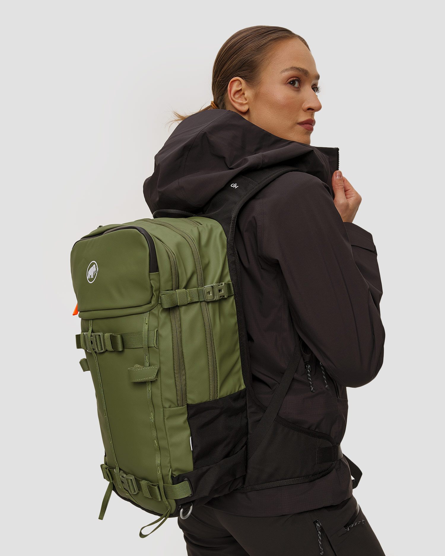 Skitouring backpack Mammut Nirvana 28 green