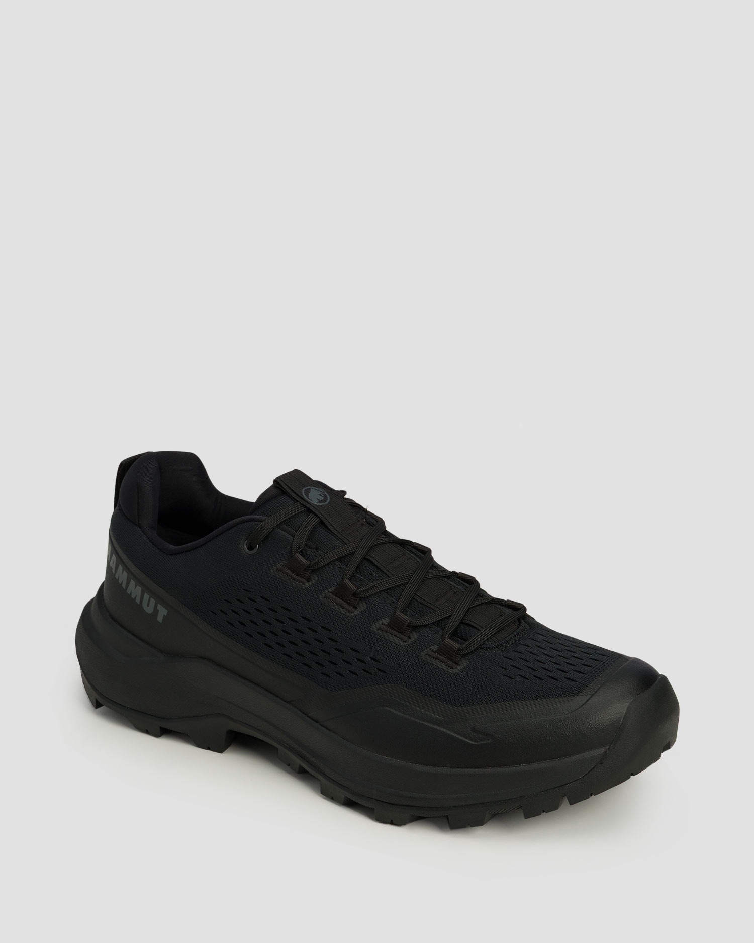 Chaussures de trekking basses noires pour hommes Mammut Sertig III Low
