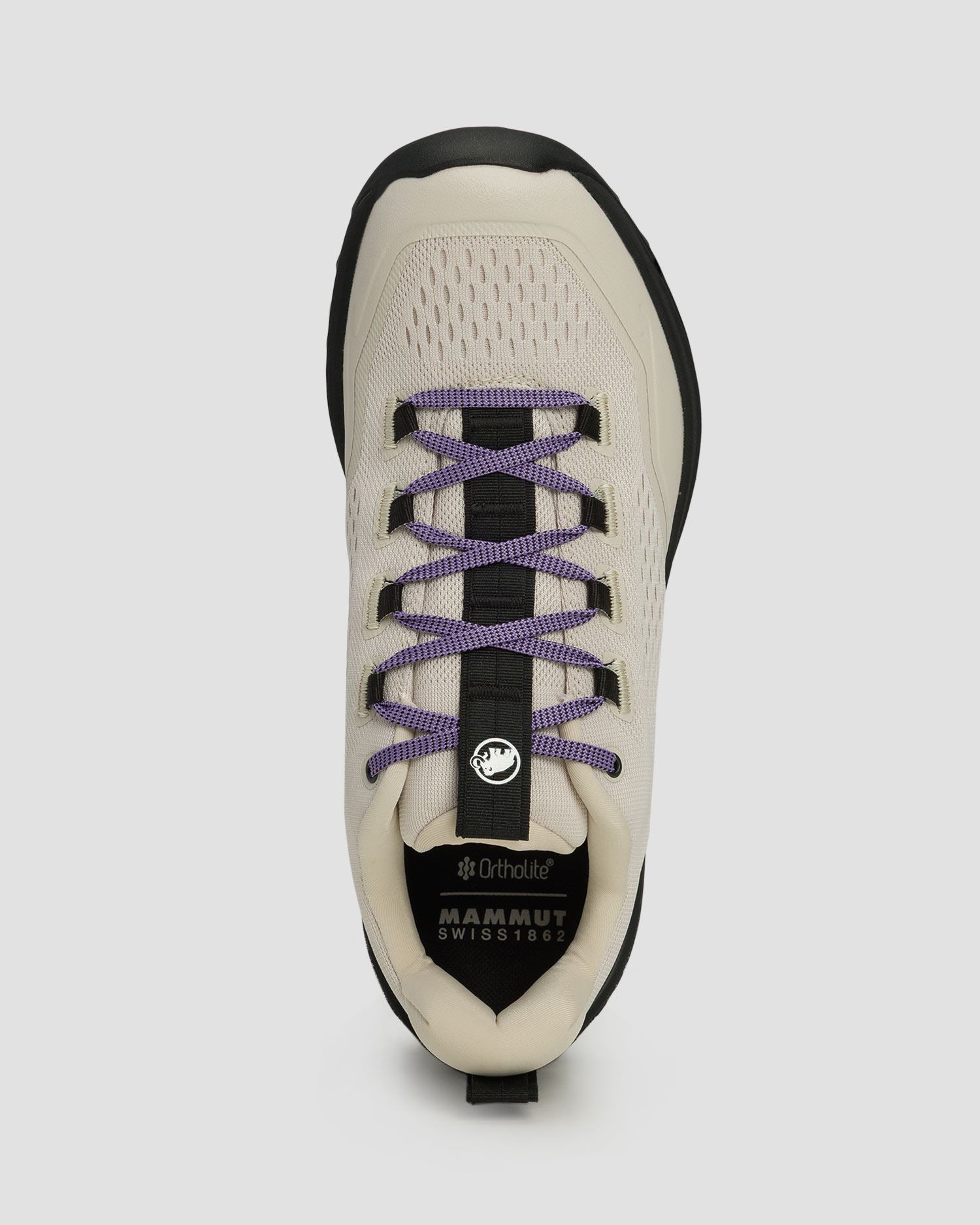 Chaussures de trekking basses beiges pour femmes Mammut Sertig III Low