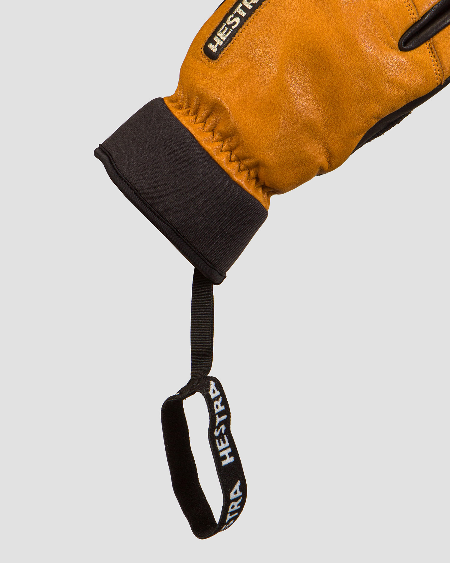 Hestra Army Leather Wool Terry - 5 finger Skihandschuhe für Herren in Braun und Schwarz