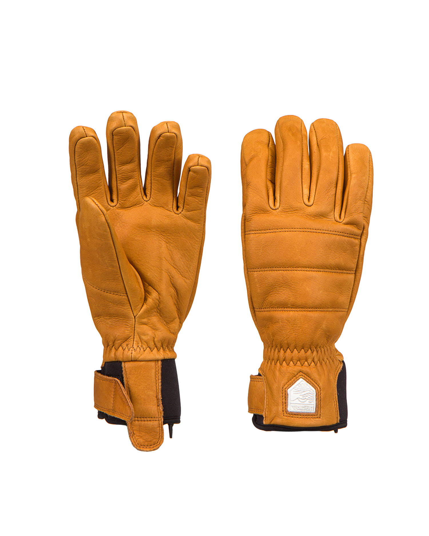 Lyžařské rukavice Hestra Alpine Leather Primaloft v Hnědé Barvě