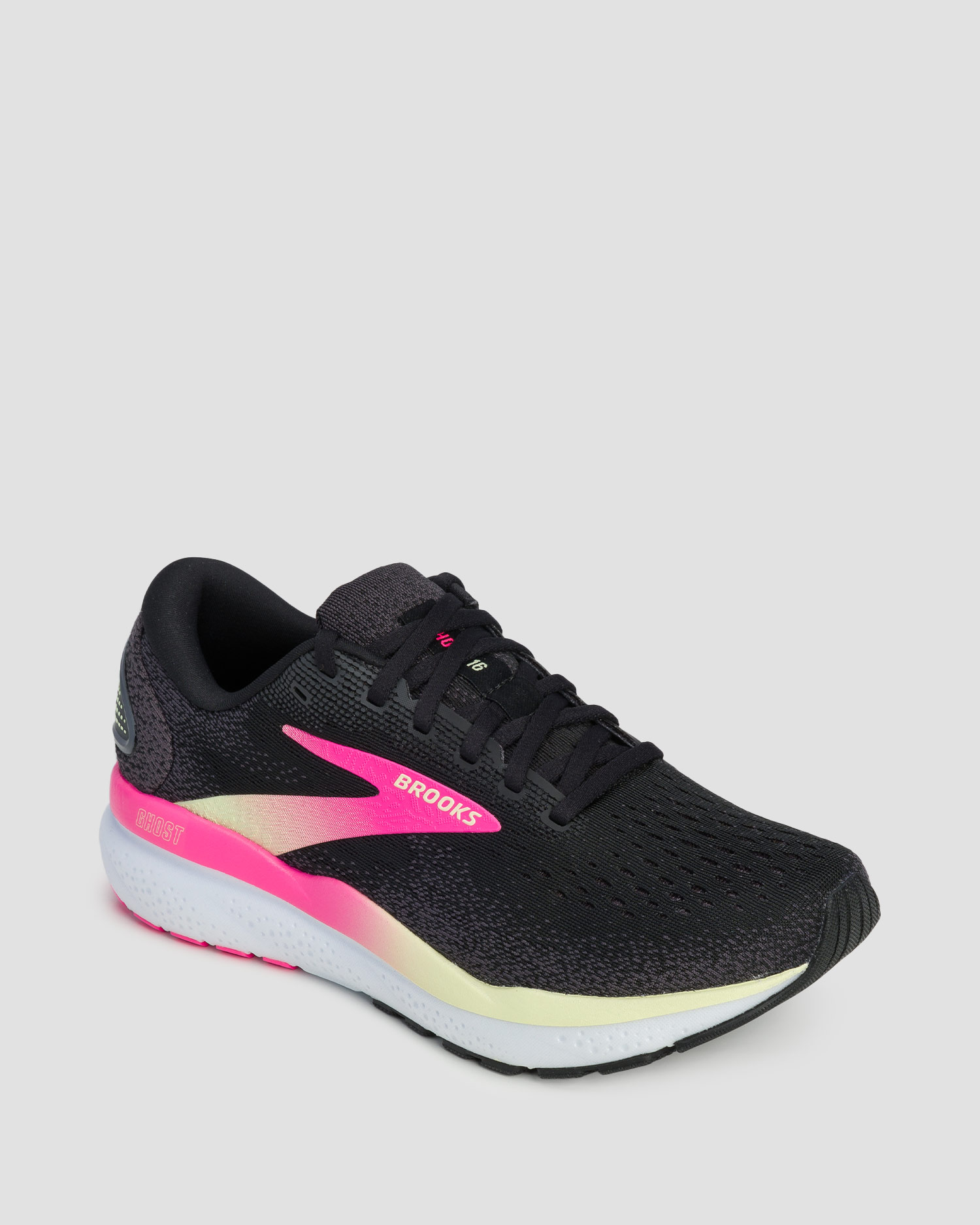 Chaussures de course pour femmes Brooks Ghost 16, Couleur: Czarny