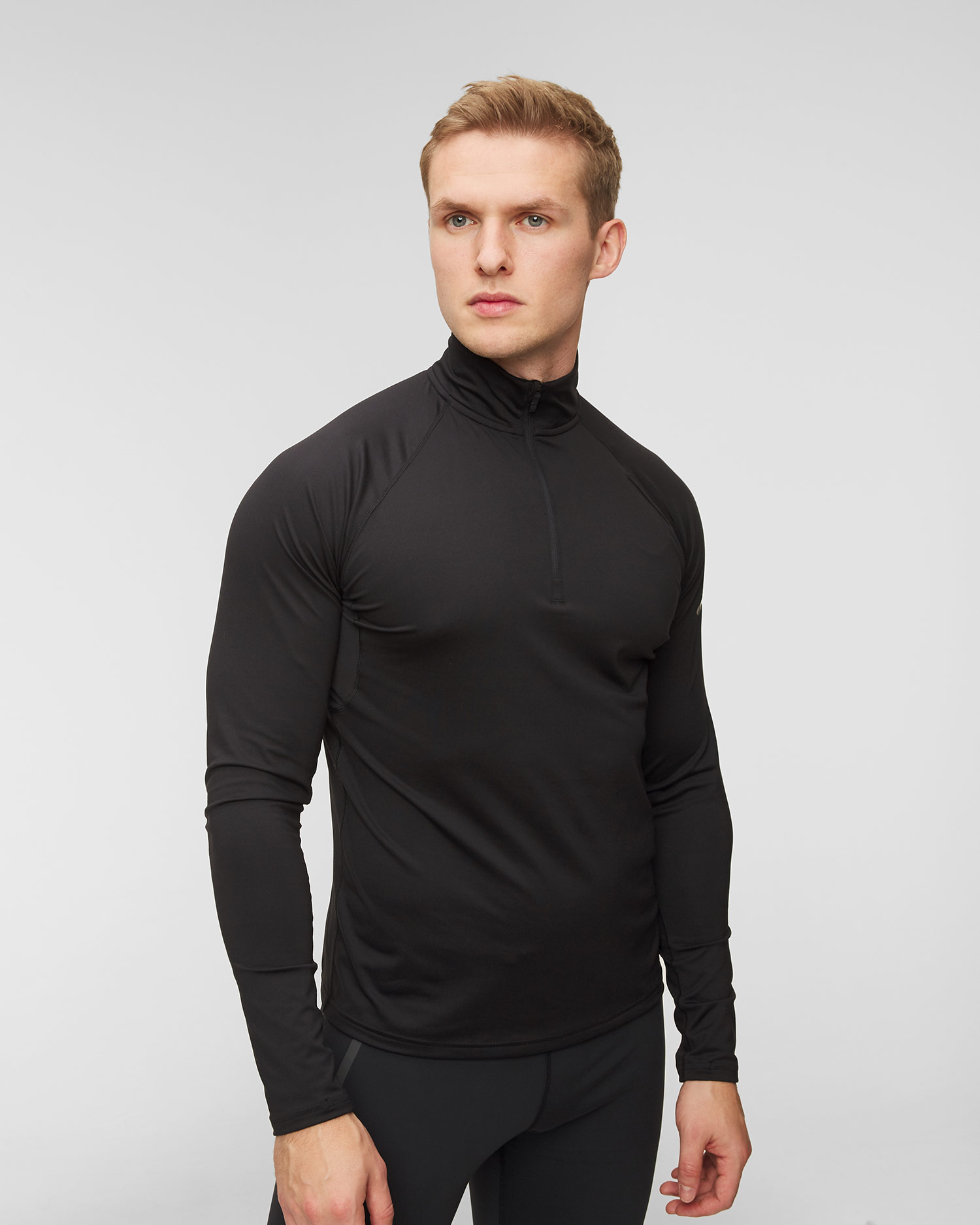 Maglietta a maniche lunghe da uomo BROOKS DASH 1/2 ZIP