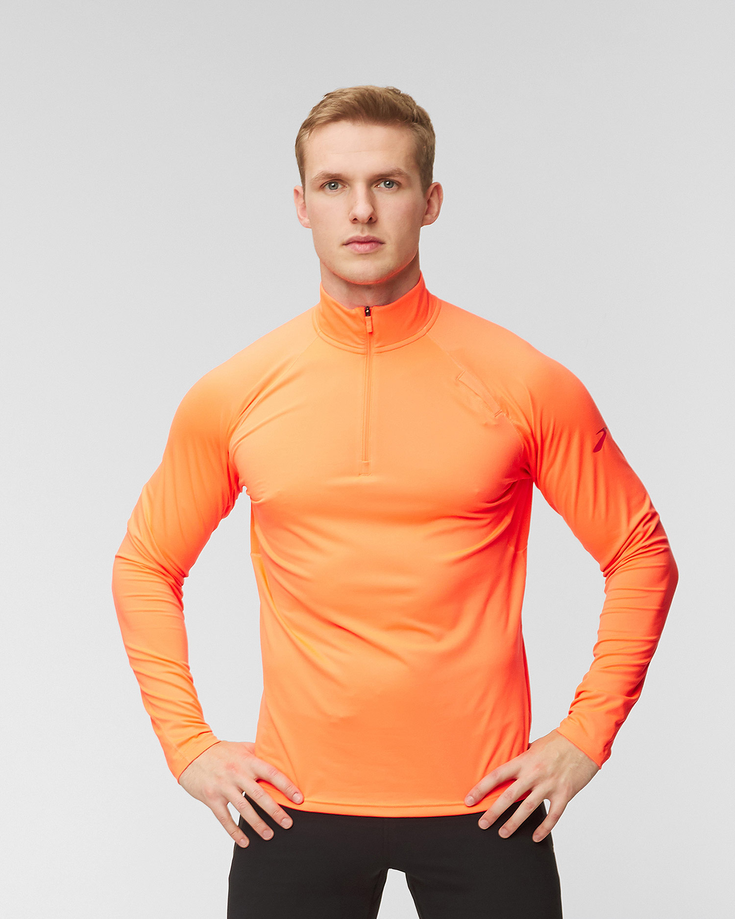 T-shirt hommes BROOKS DASH 1/2 ZIP