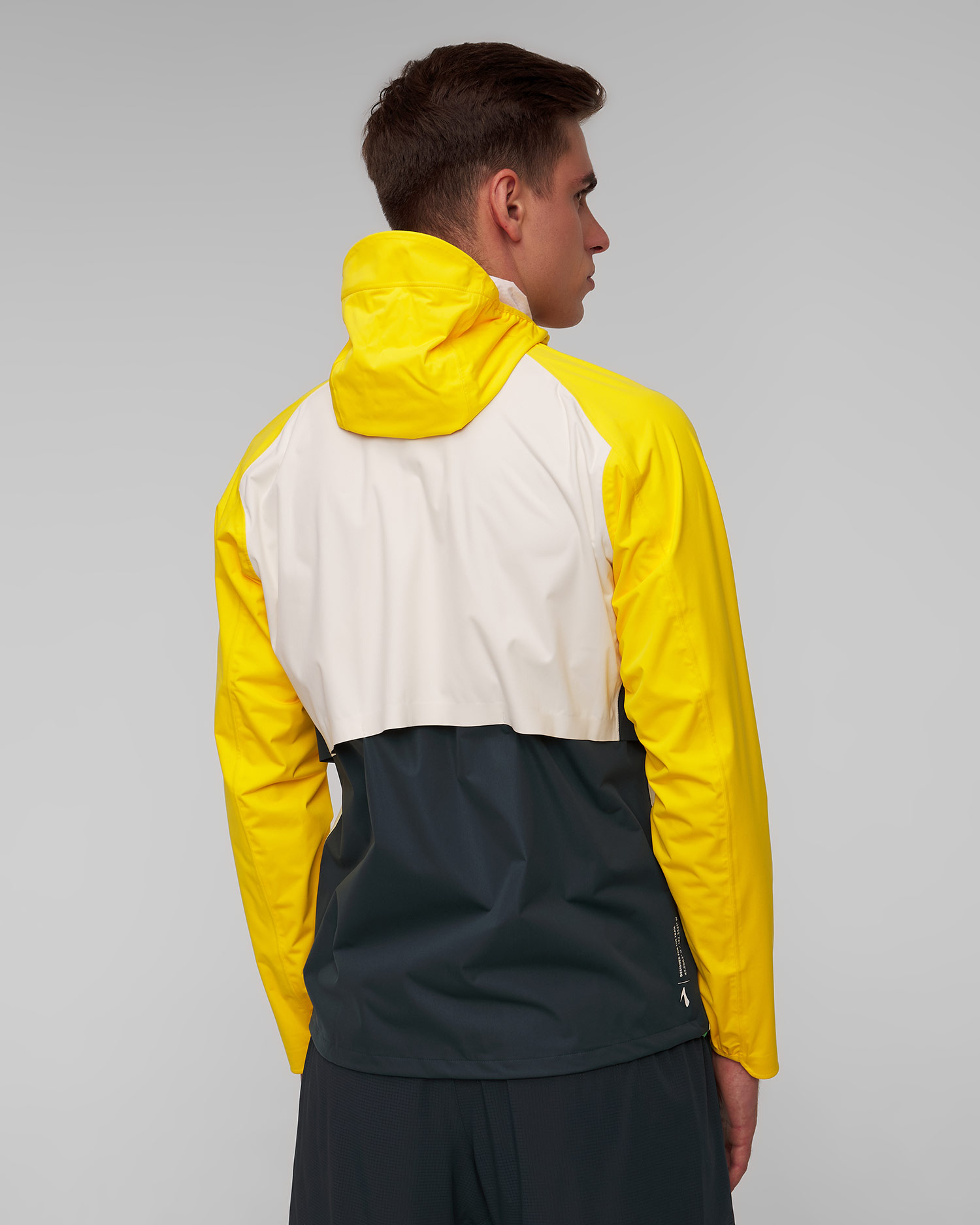 Giacca impermeabile da corsa da uomo Brooks High Point Waterproof Jacket