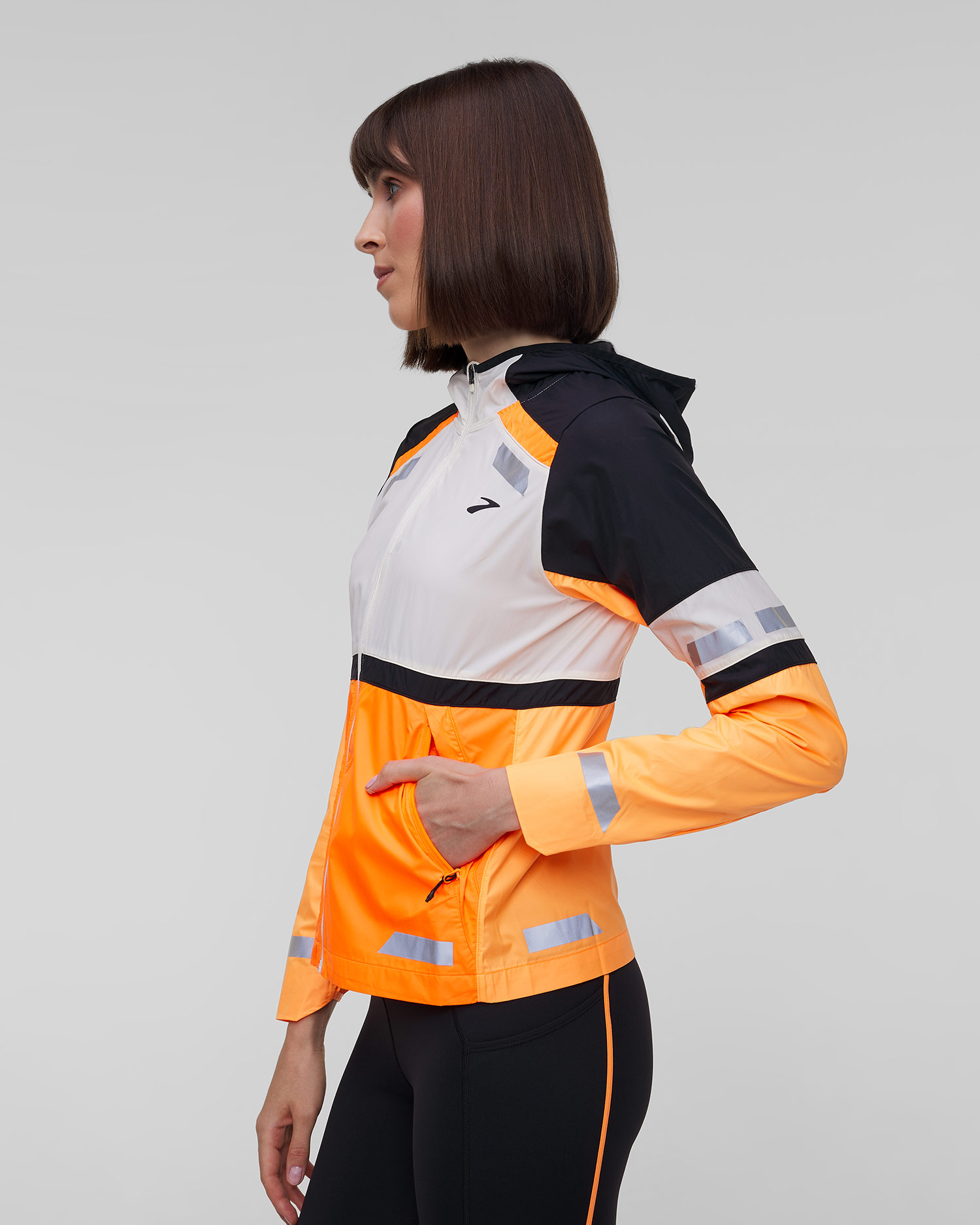Women's running jacket Brooks Run Visible 2.0