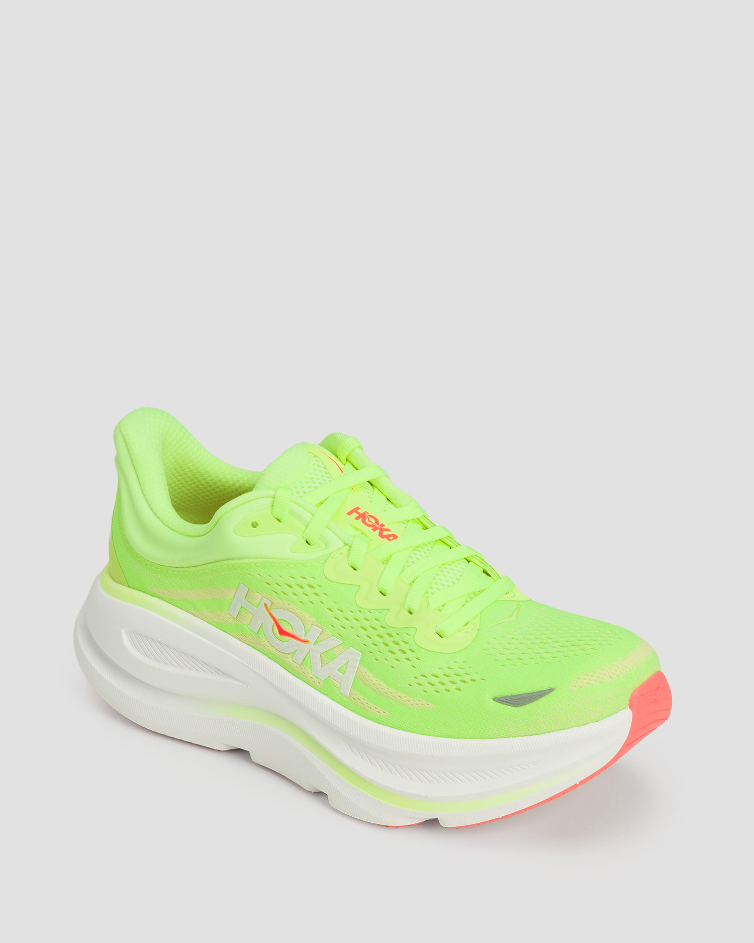 Women's running shoes Hoka Bondi 9, Color/Pattern: Żółty,Biały