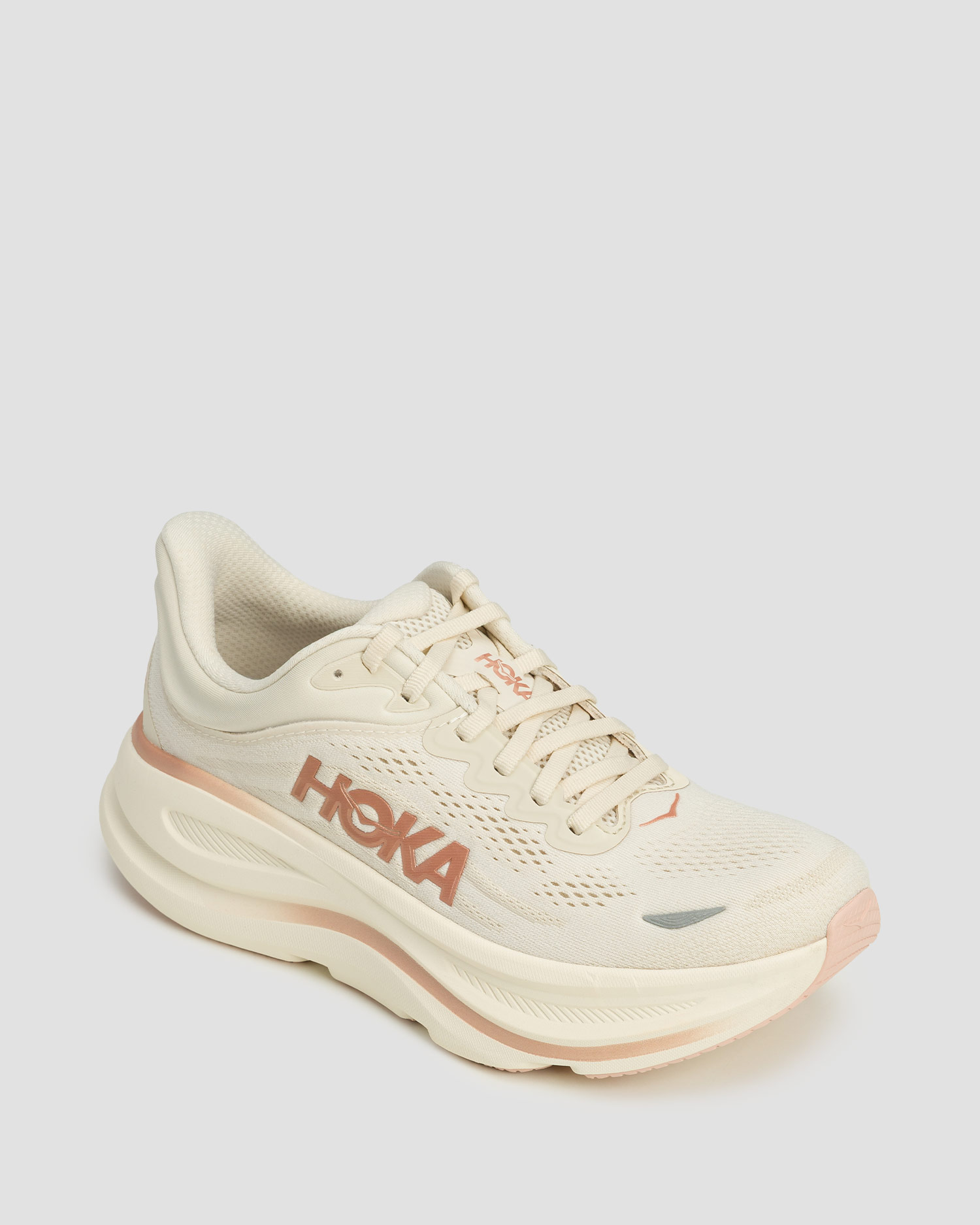Women's running shoes Hoka Bondi 9, Color/Pattern: Beżowy