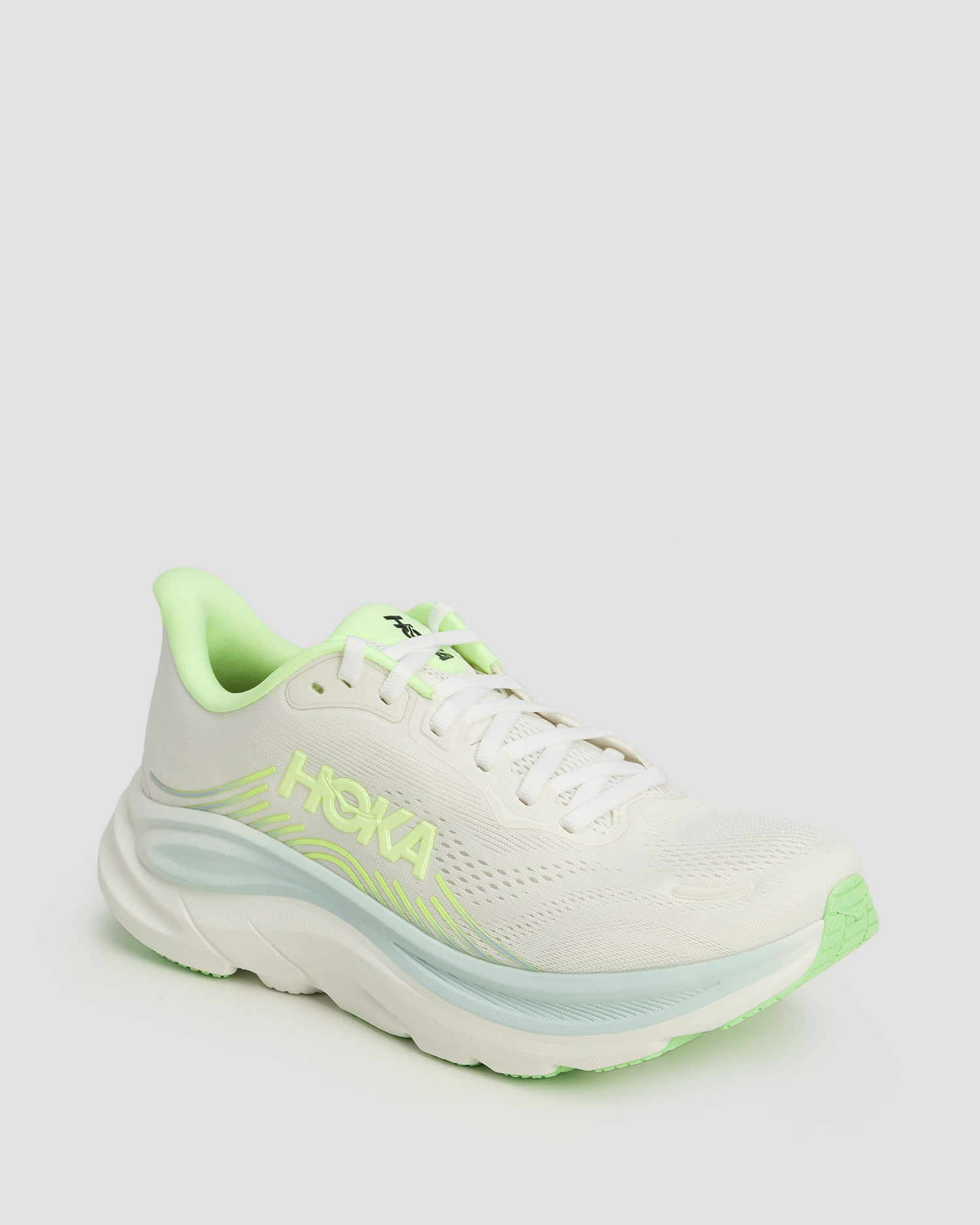 Scarpe da donna Hoka Clifton 11, Colore/Disegno: Biały,Żółty
