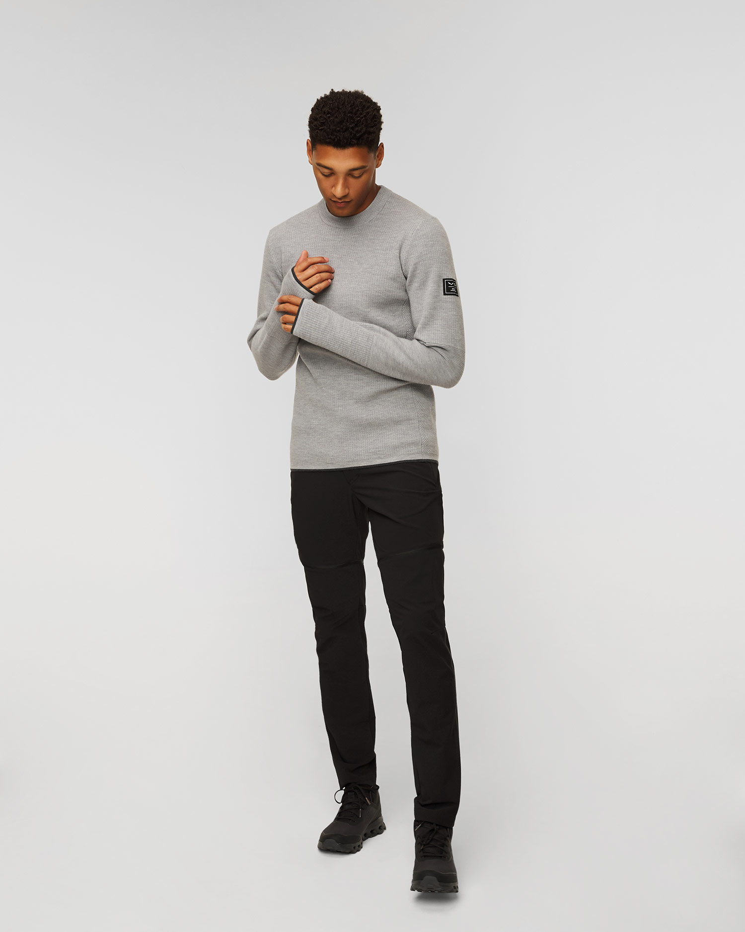 Maglione in lana da uomo Salewa Fanes Engineered Merino