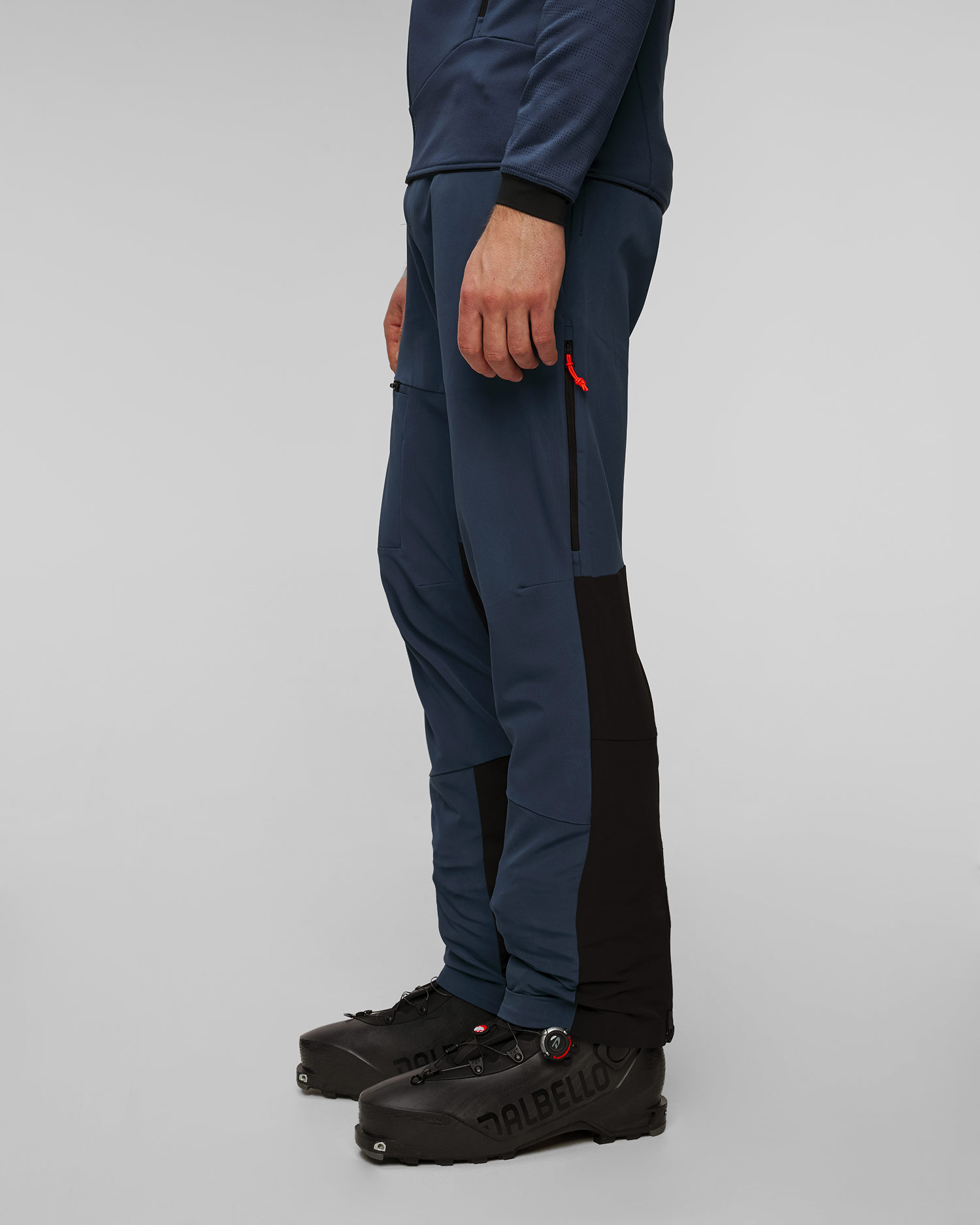 Pánské skitouringové kalhoty Salewa Sella Durastretch v Černomodrém Barevném Provedení