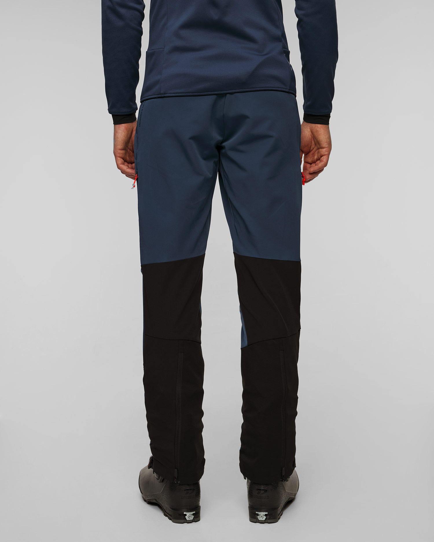 Pánské skitouringové kalhoty Salewa Sella Durastretch v Černomodrém Barevném Provedení