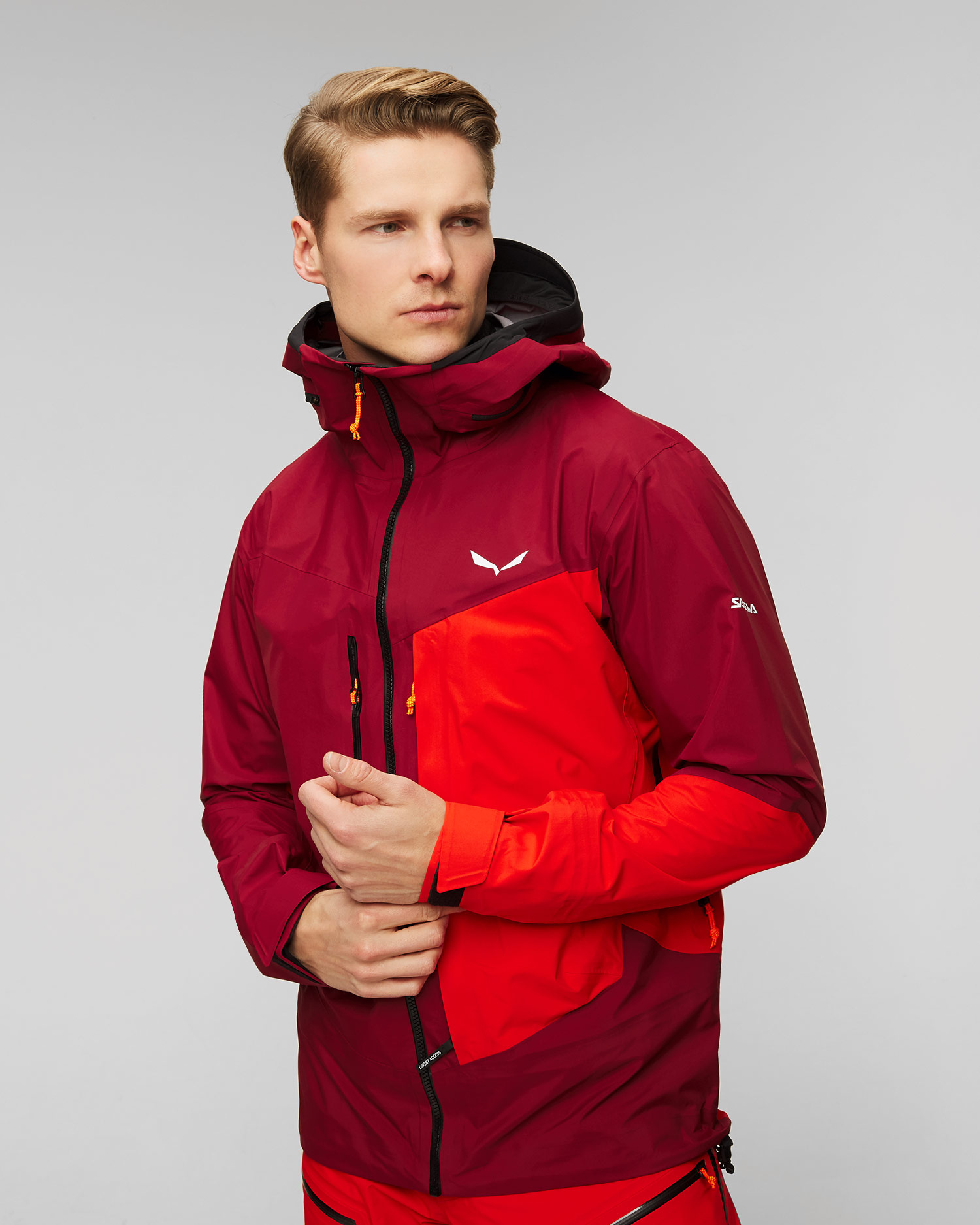 Veste skit hardshell pour hommes Salewa Sella 3L PTX