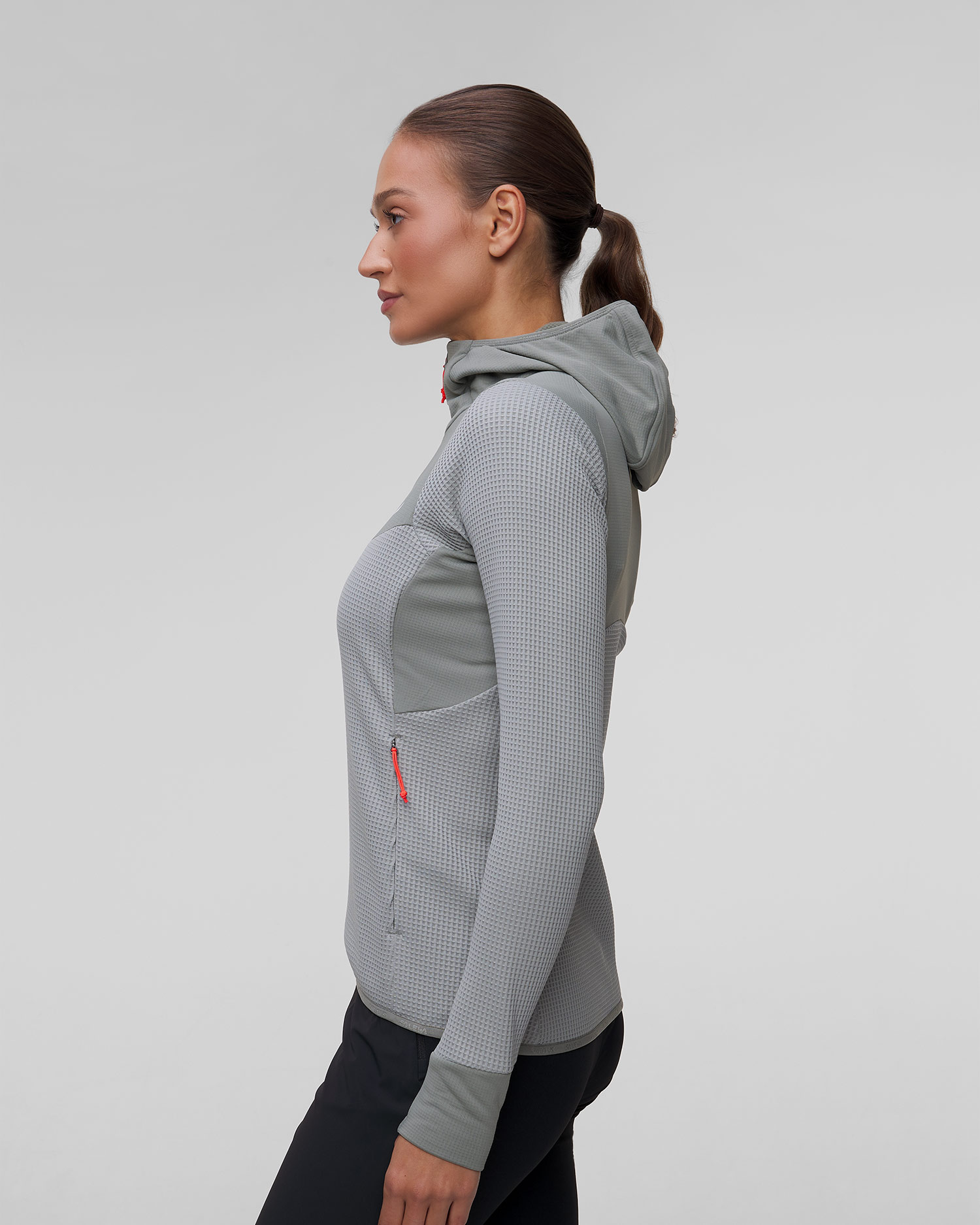 Women's trekking sweatshirt Salewa Puez Waffle Polarlite® Hybrid