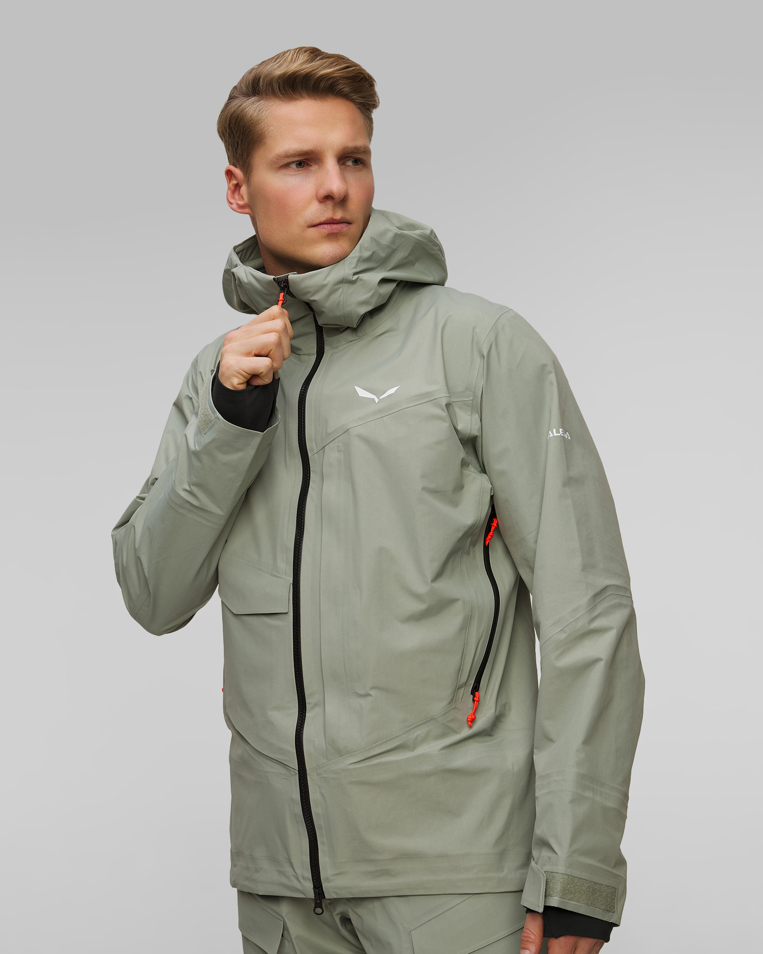 Geacă pentru bărbați de ski-touring hardshell Salewa Sella Free 3L PTX