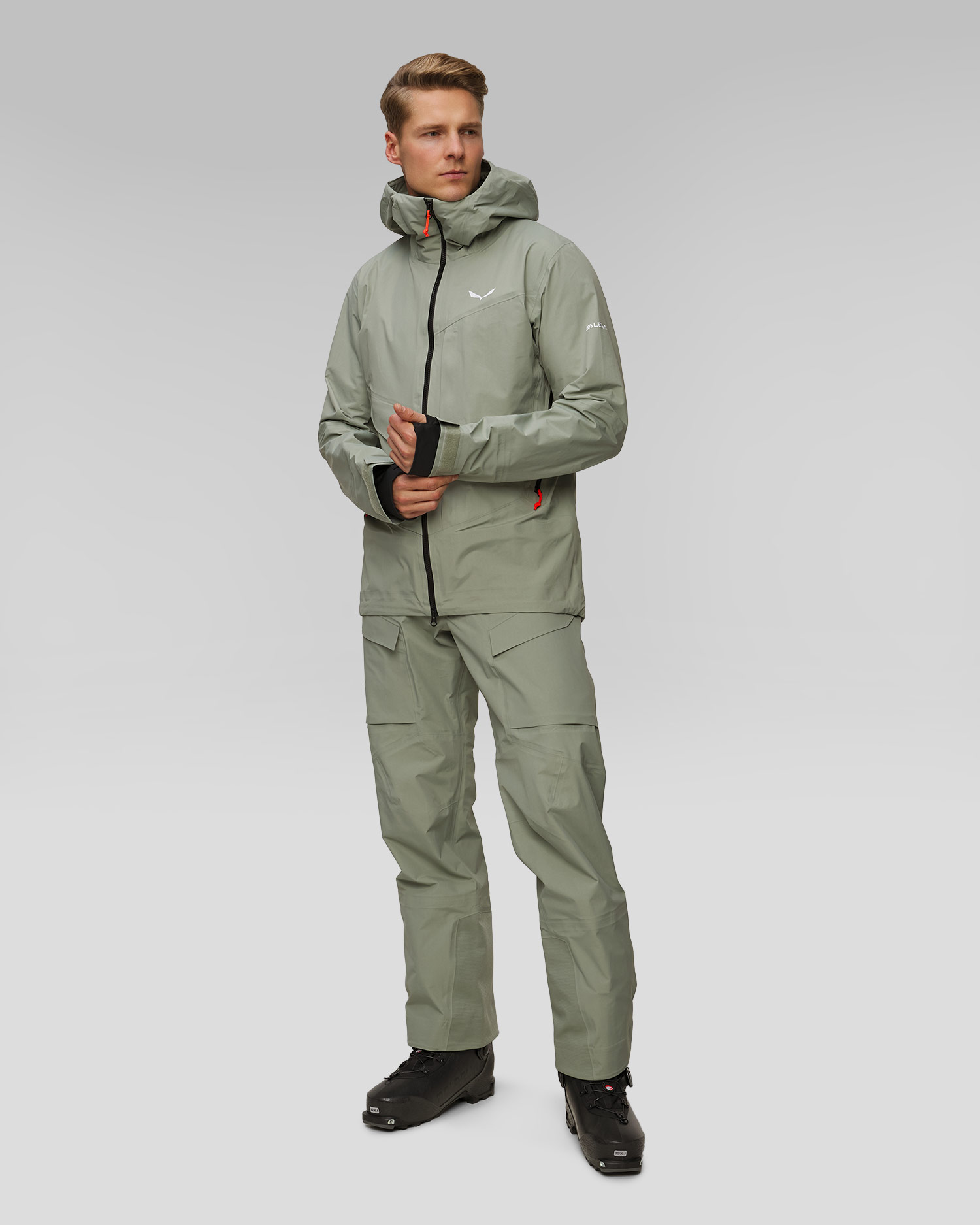Geacă pentru bărbați de ski-touring hardshell Salewa Sella Free 3L PTX